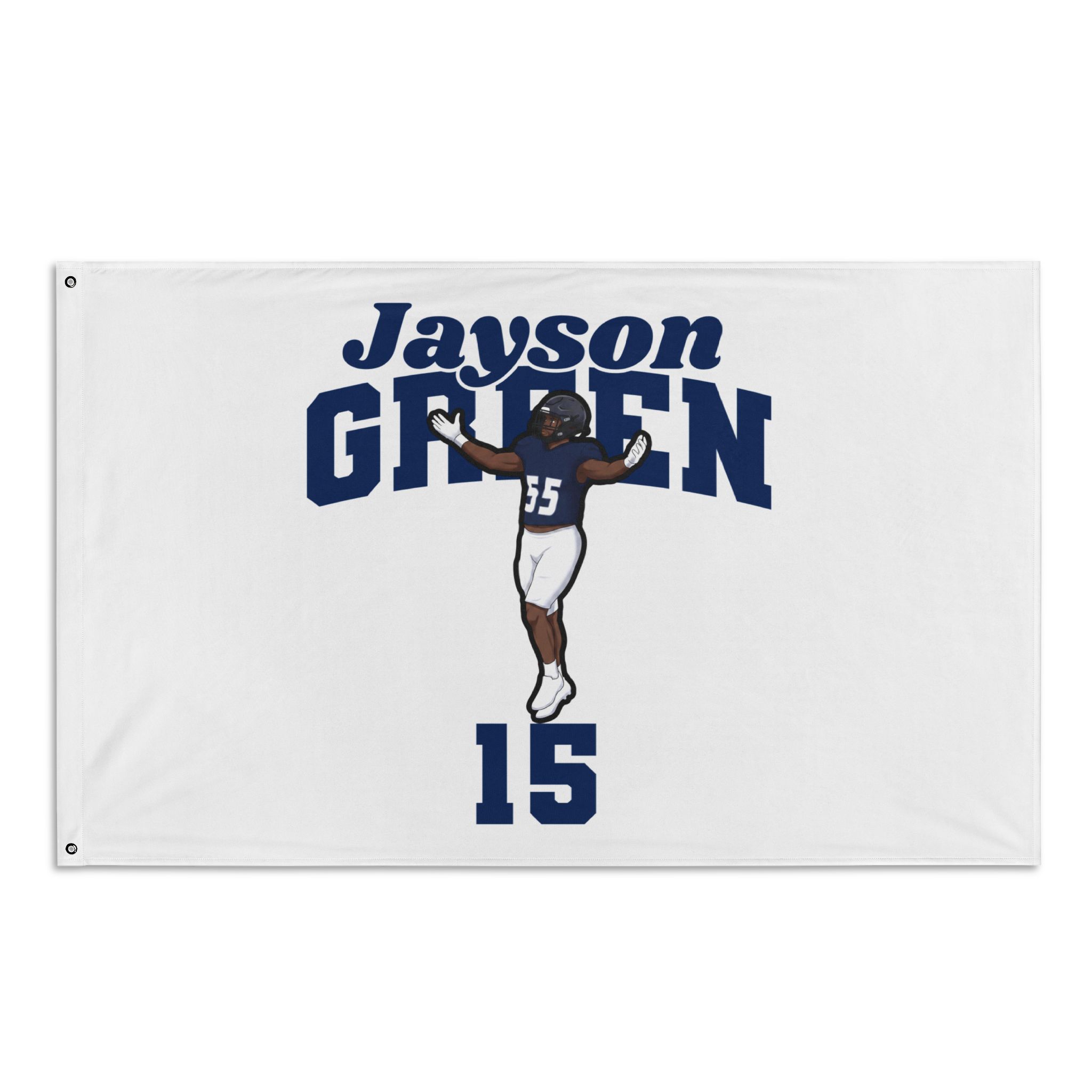 Flag (35 × 56 in) — character_signature_arch in Classic