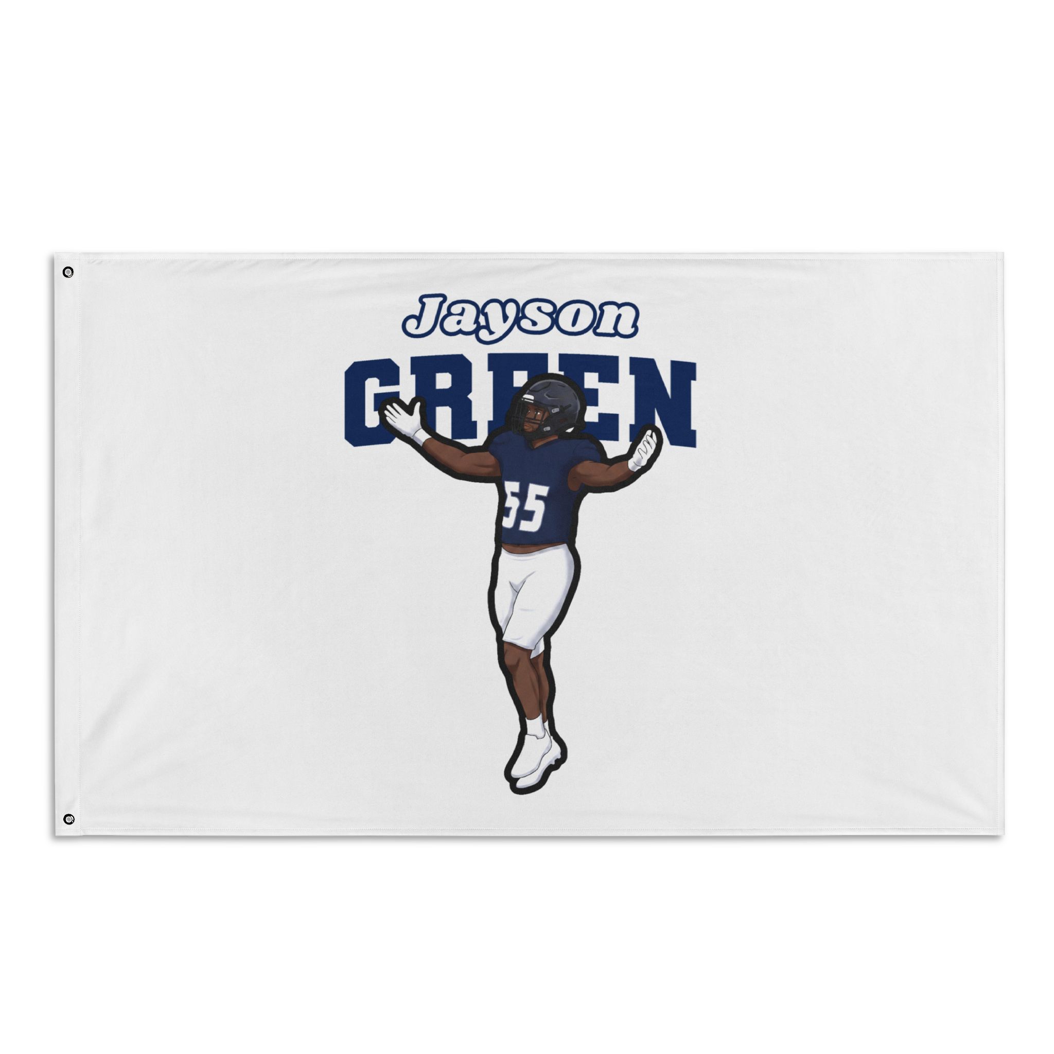 Flag (35 × 56 in) — character_name_arch in Classic