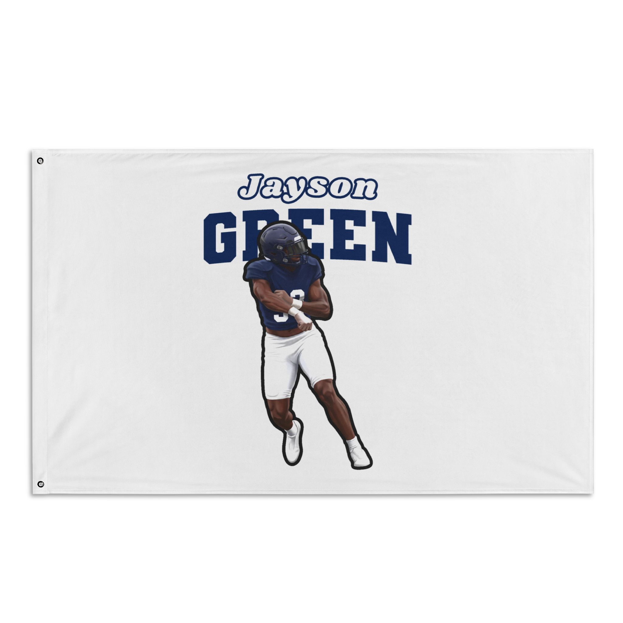Flag (35 × 56 in) — character_name_arch in Classic