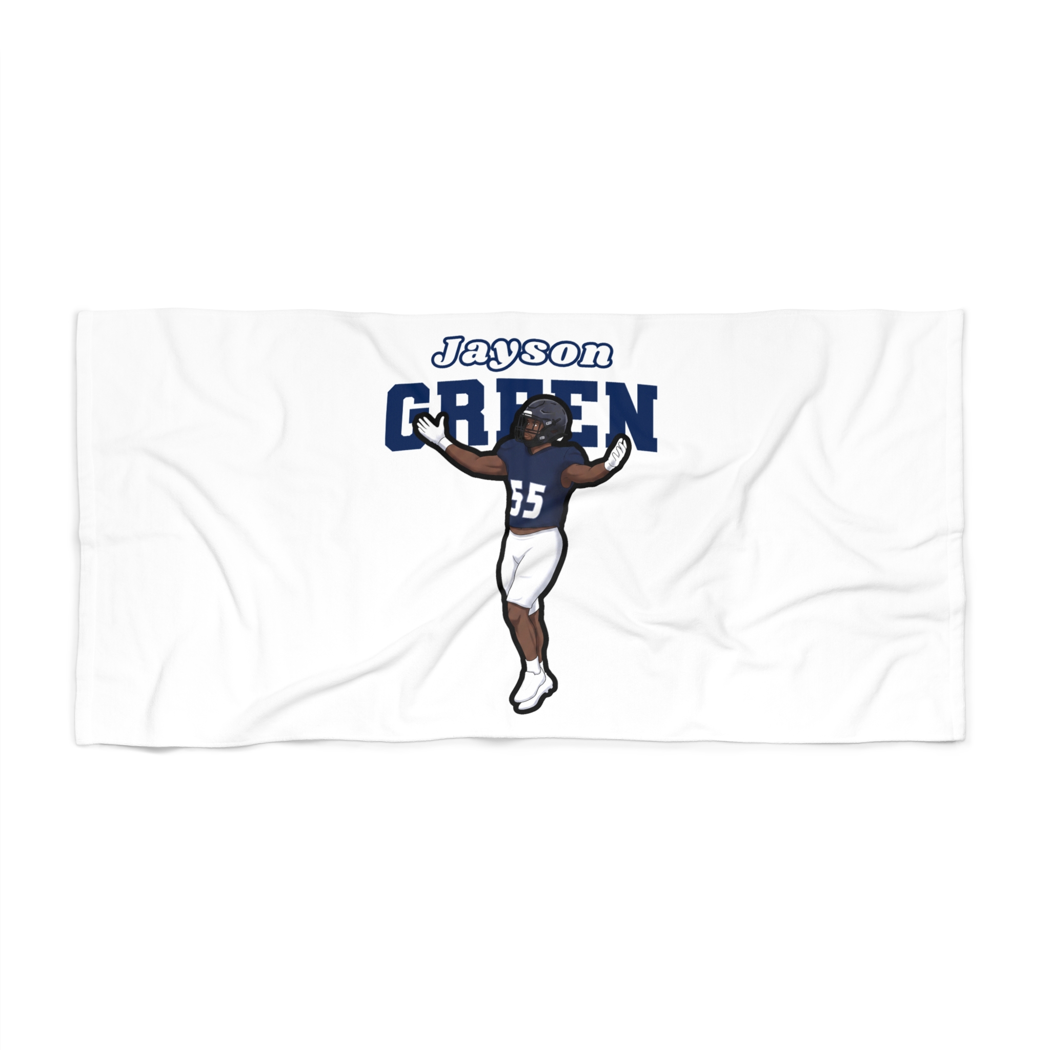 Beach Towel — character_name_arch in Classic