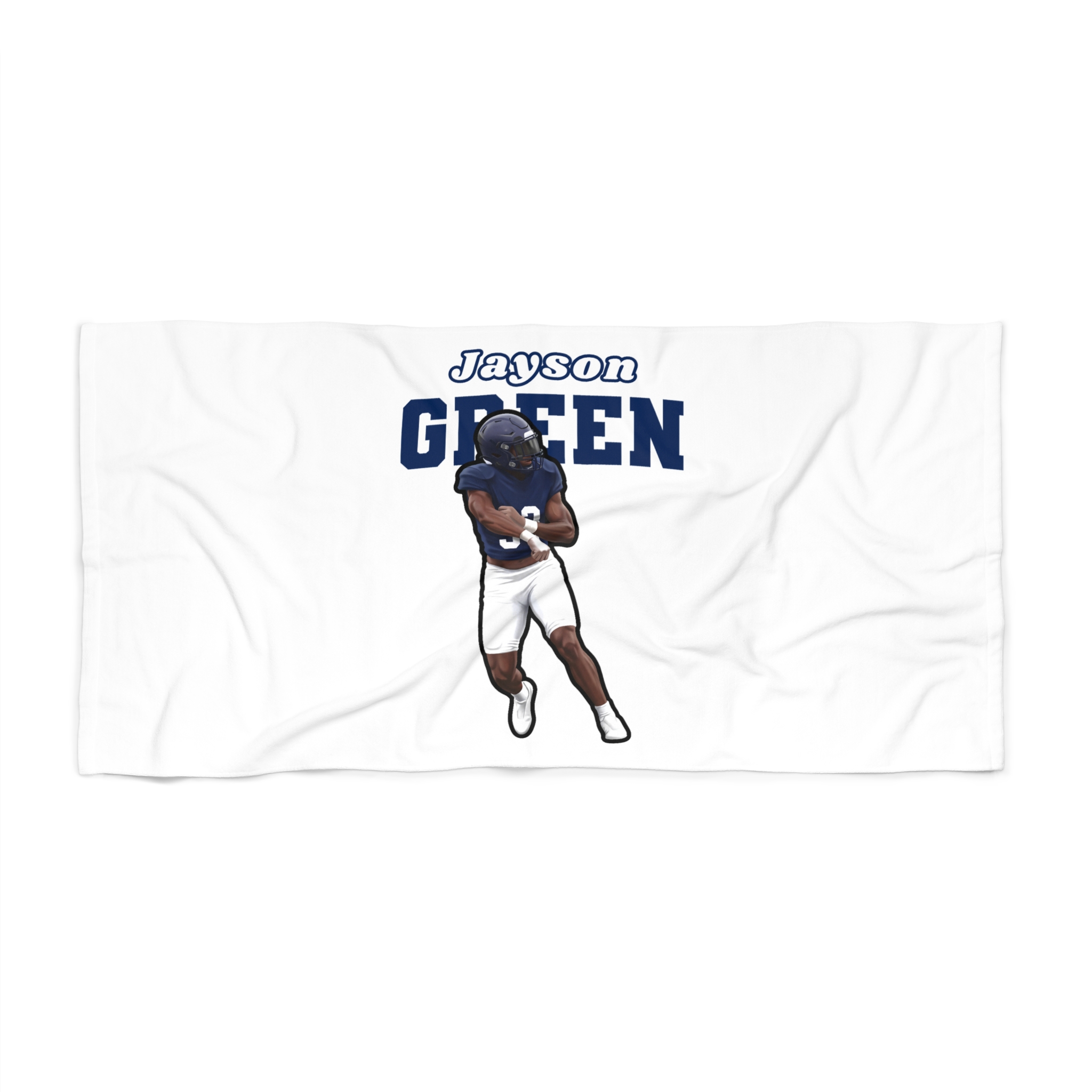 Beach Towel — character_name_arch in Classic