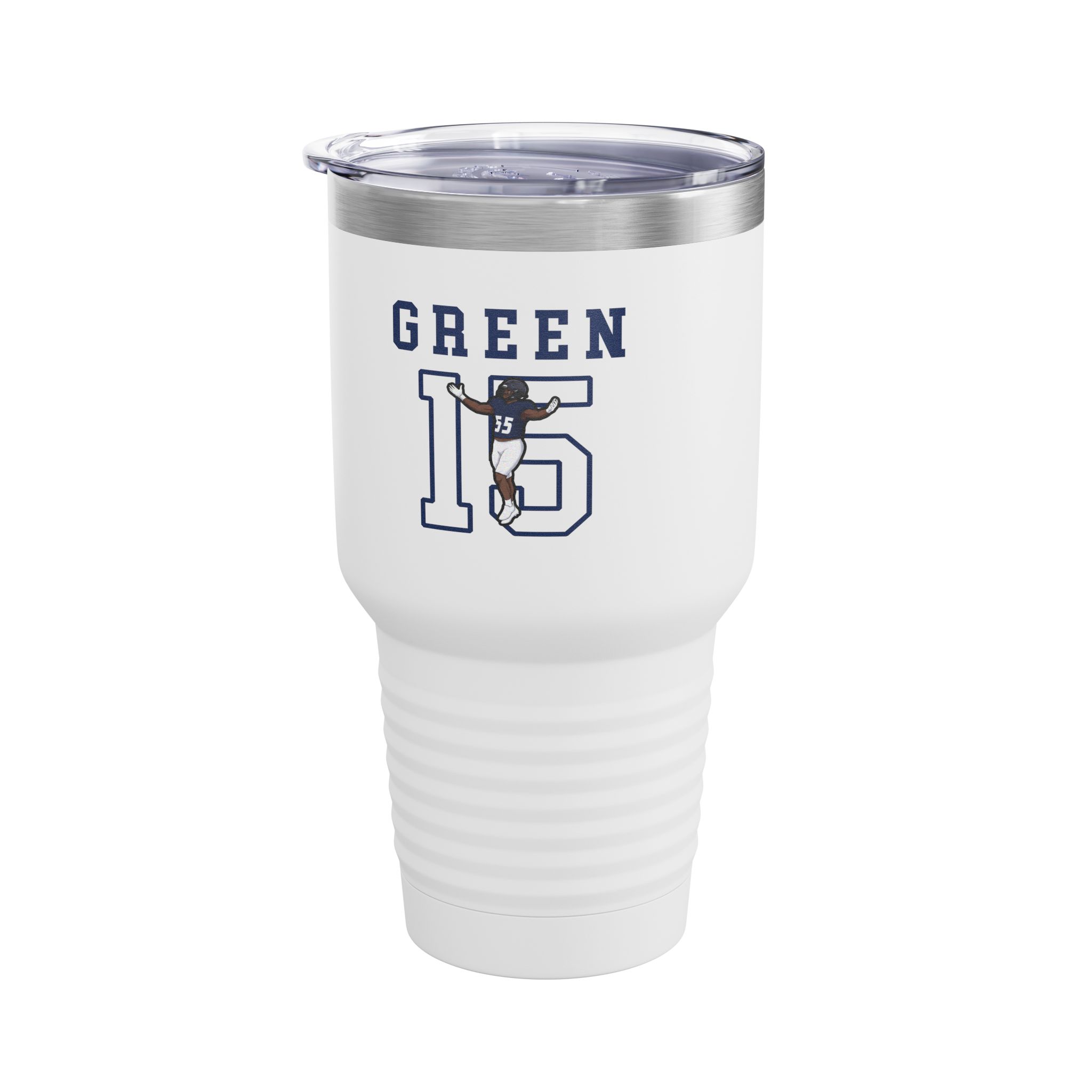 30oz Tumbler — character_shirsey in White