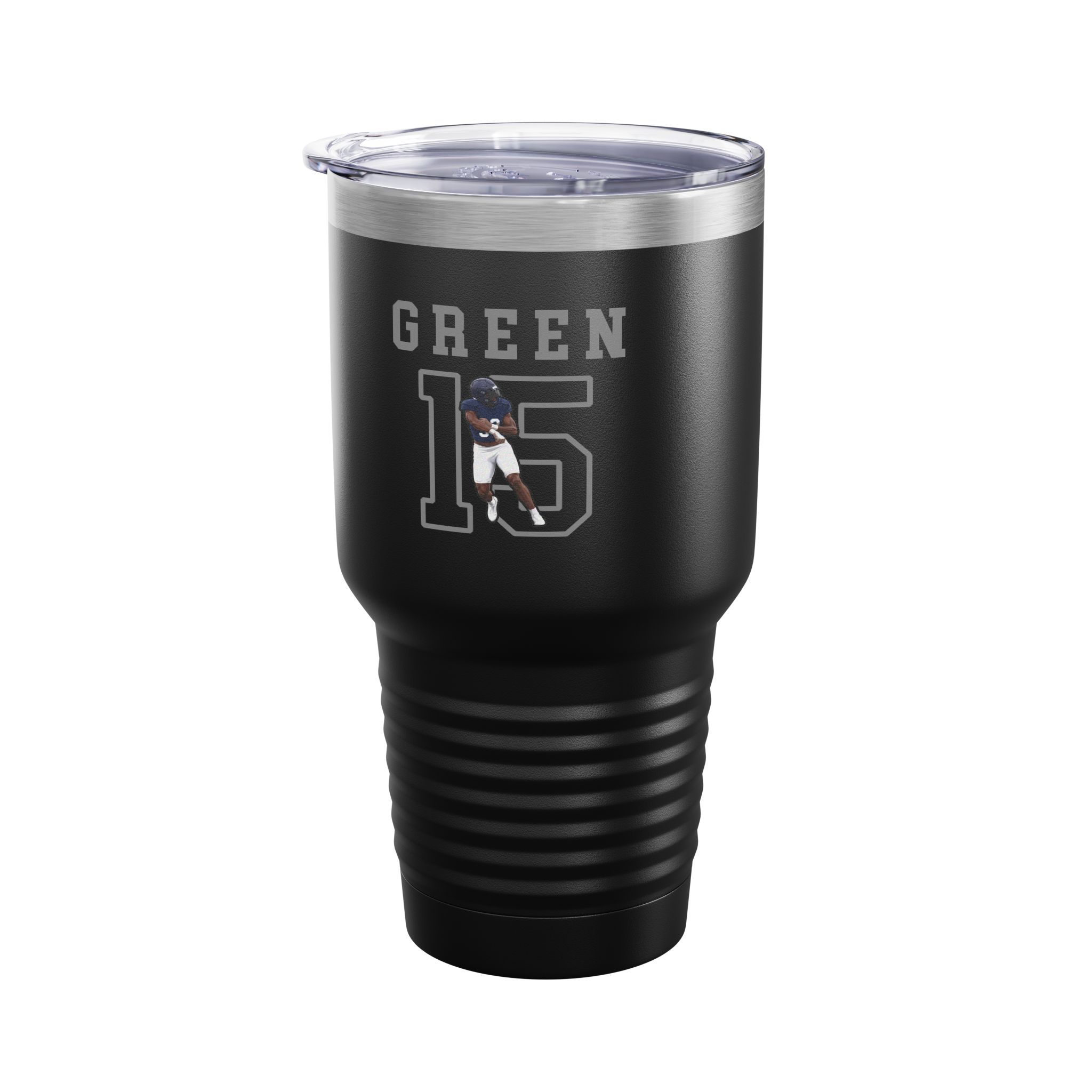30oz Tumbler — character_shirsey in Black