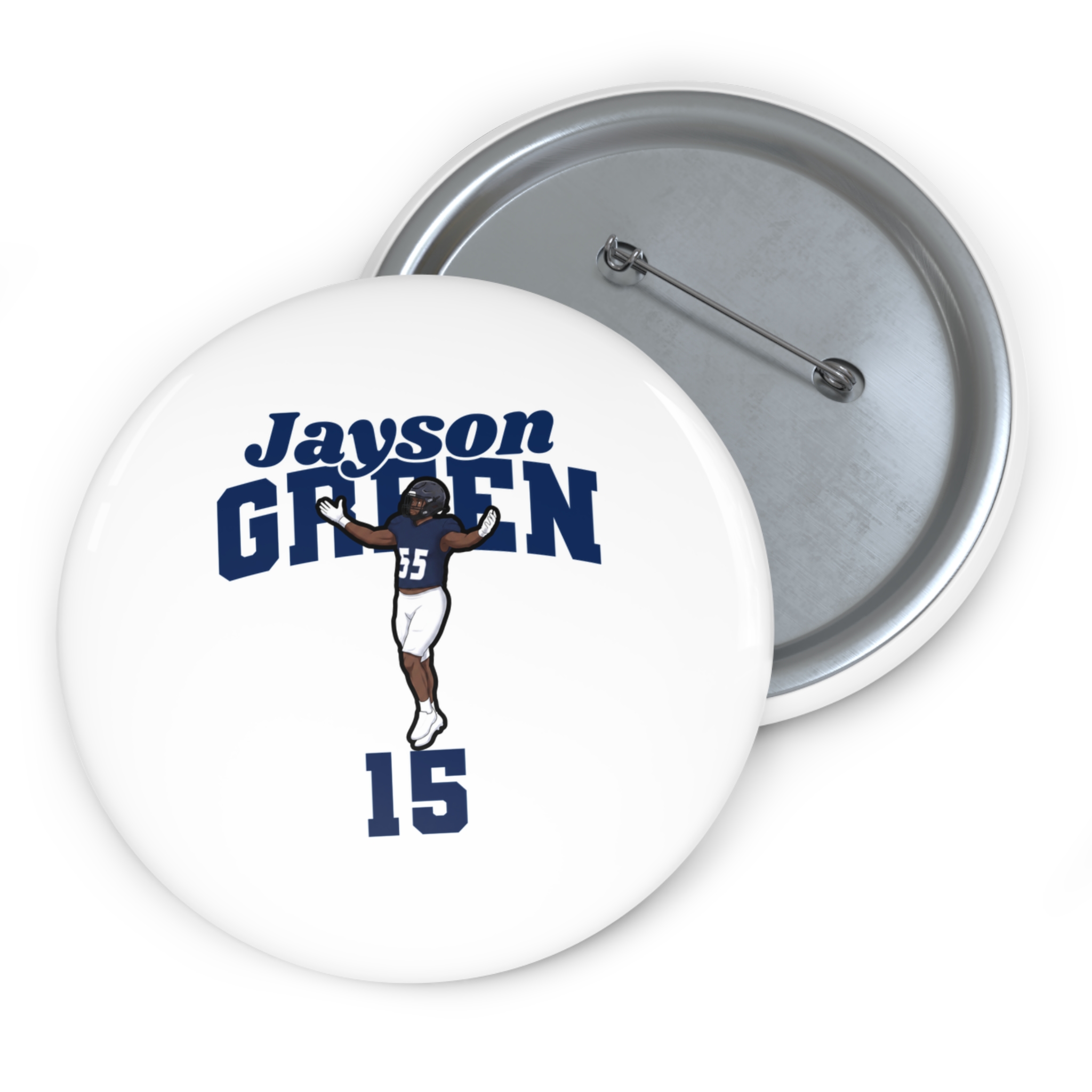 Game Day Pin — character_signature_arch in Classic