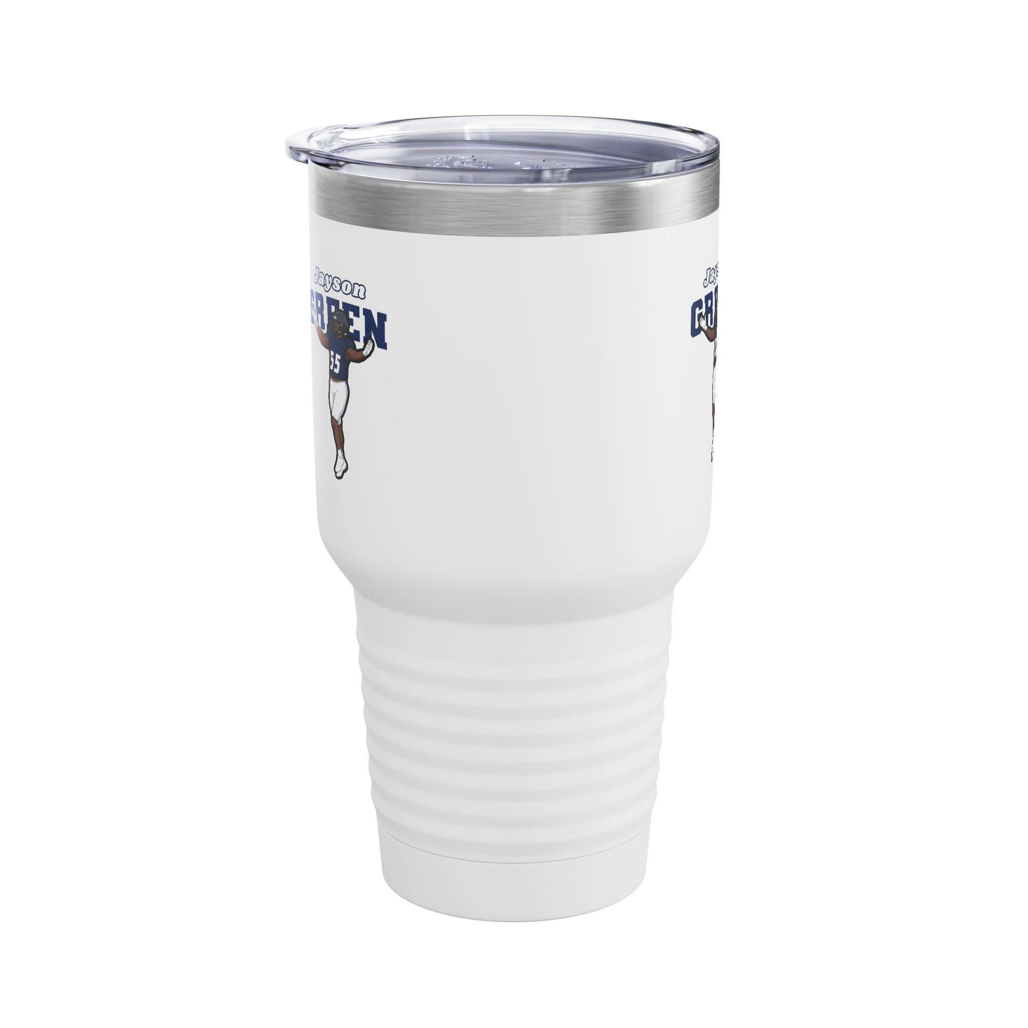 30oz Tumbler — character_name_arch in White