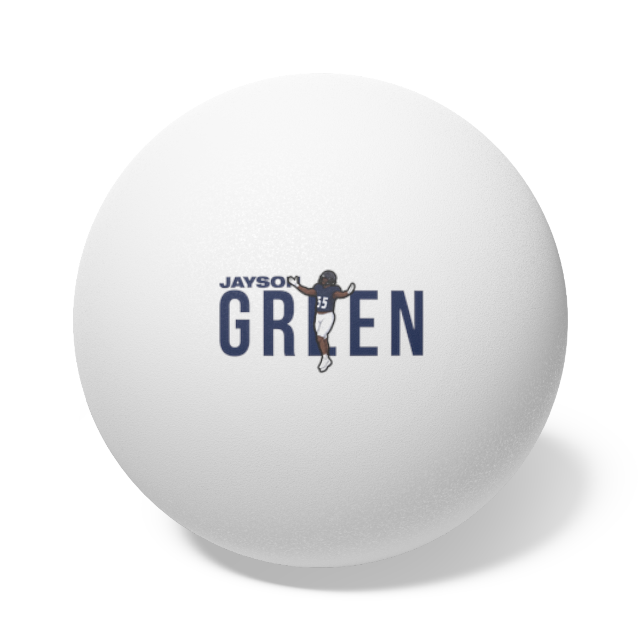 Ping Pong Balls, 6 pcs — character_player_name in White