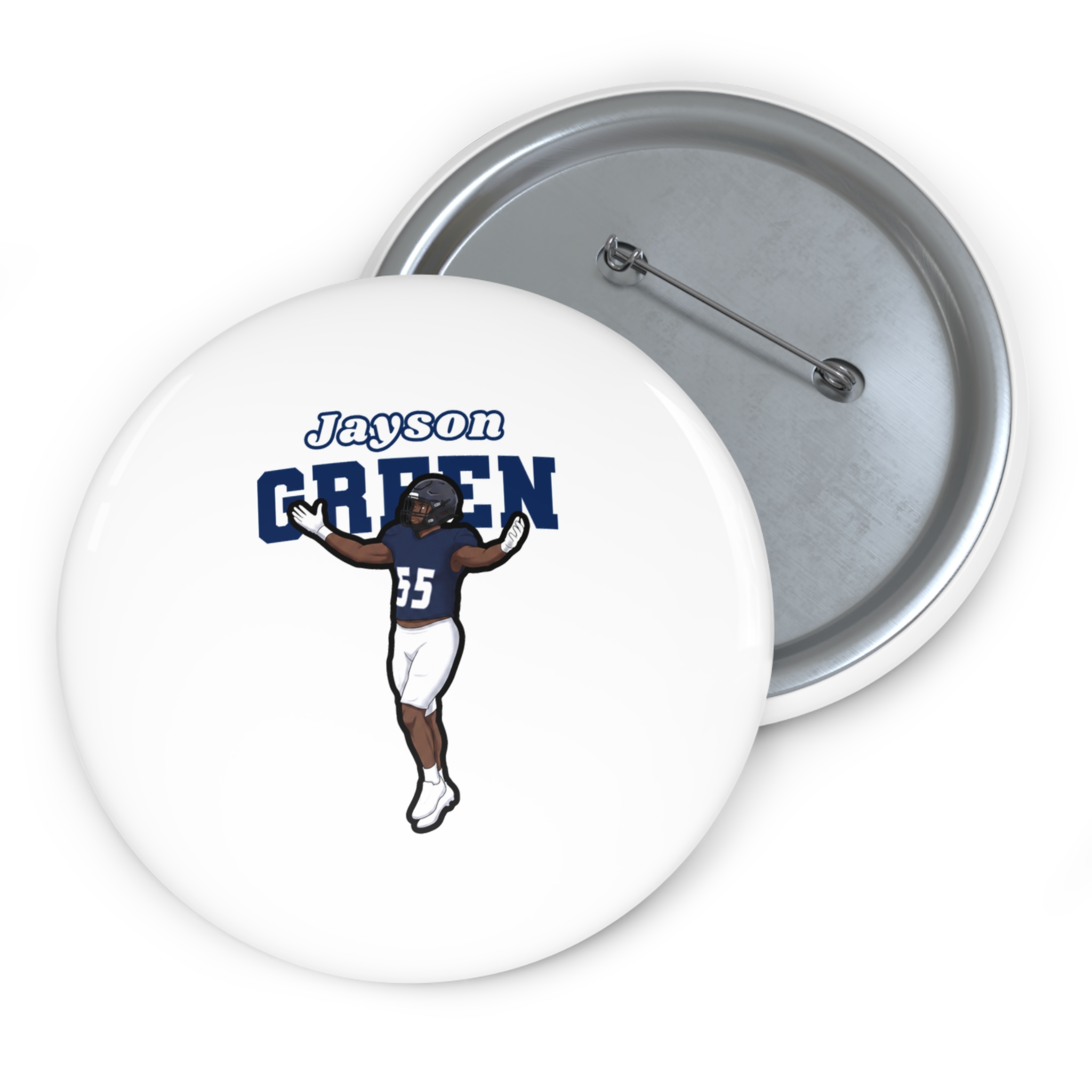 Game Day Pin — character_name_arch in Classic