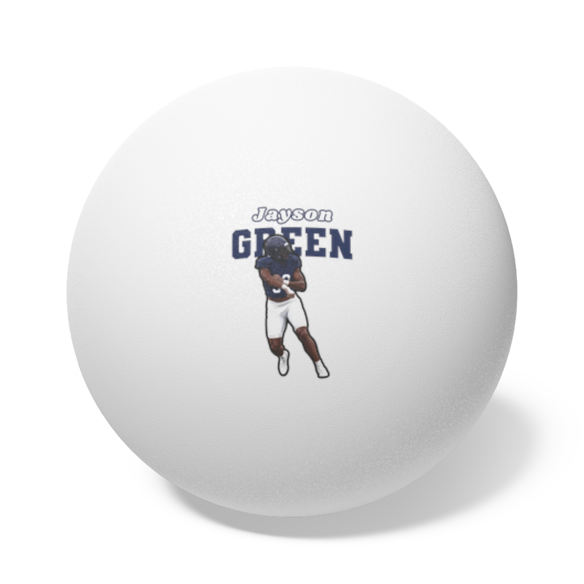 Ping Pong Balls, 6 pcs — character_name_arch in White