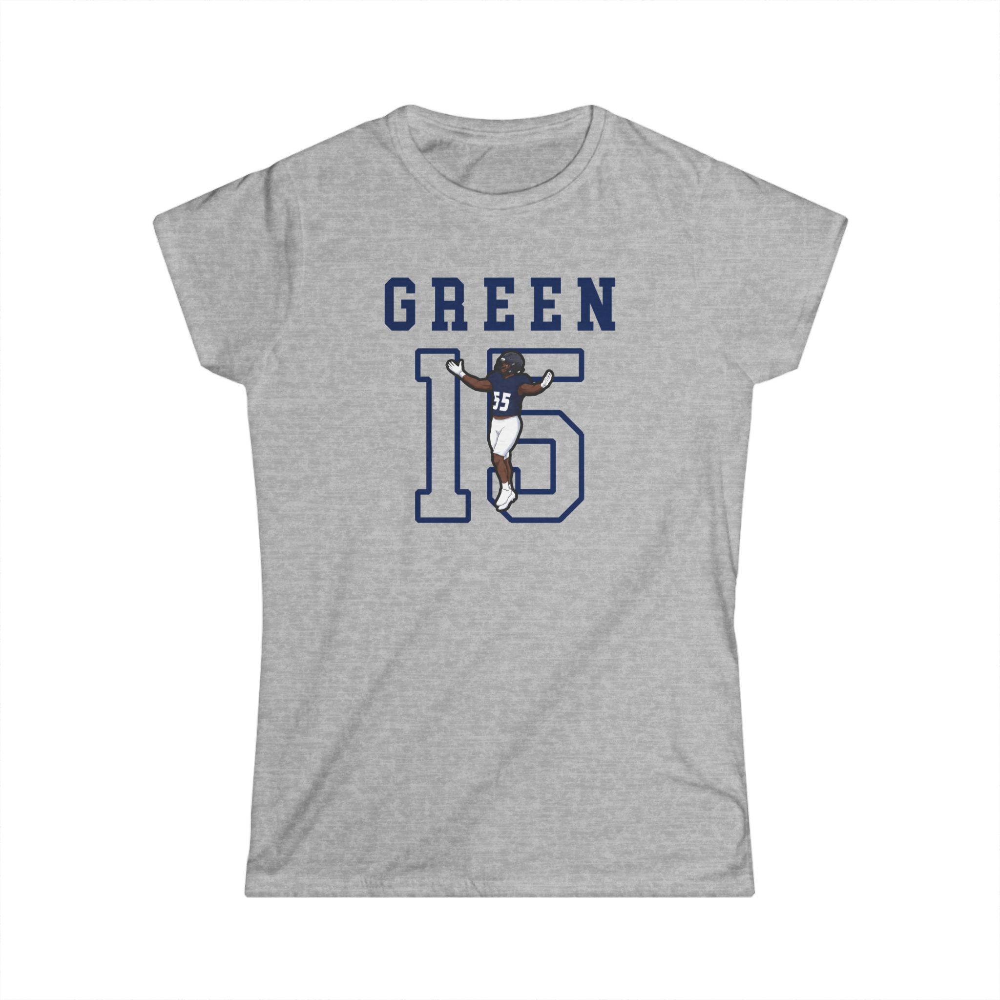 Women's Softstyle Tee — character_shirsey in Grey