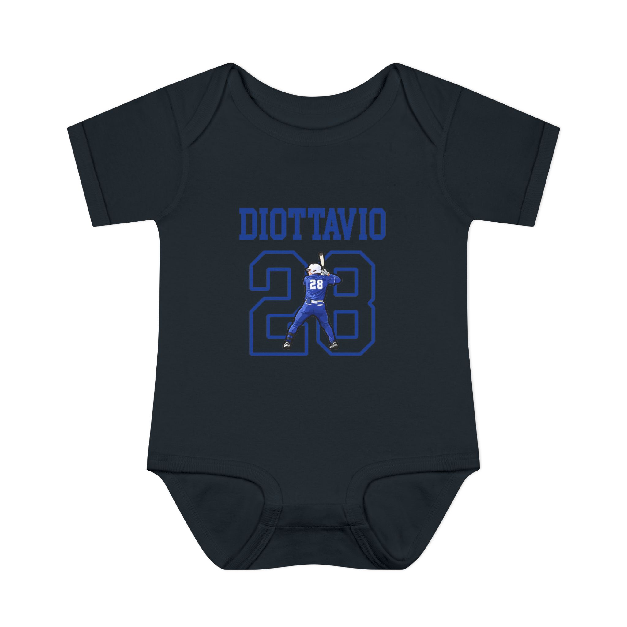 Baby Onesie — character_shirsey in Black