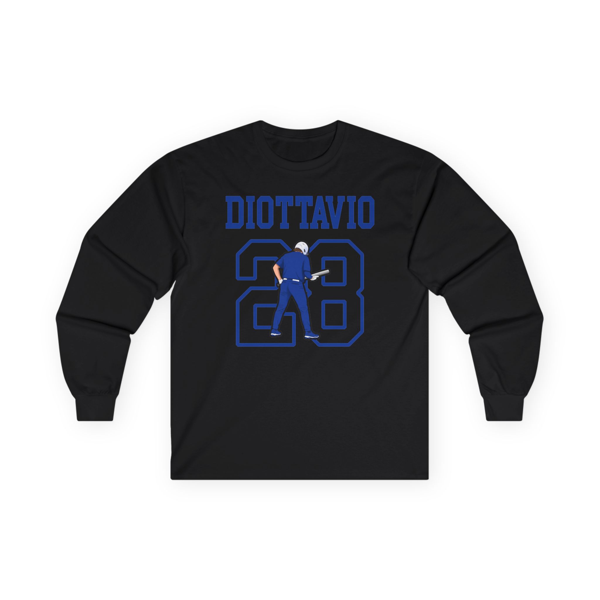 Long Sleeve Tee — character_shirsey in Black