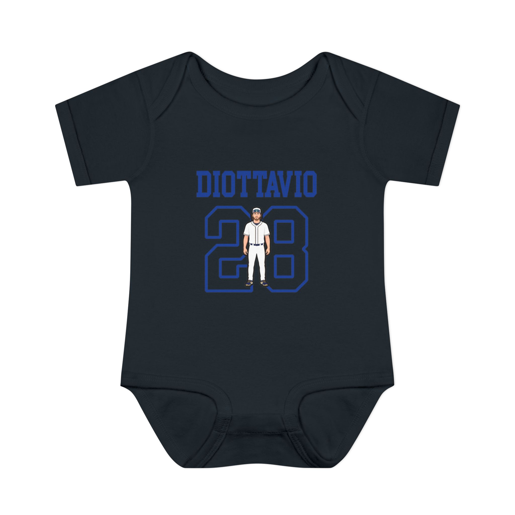 Baby Onesie — character_shirsey in Black