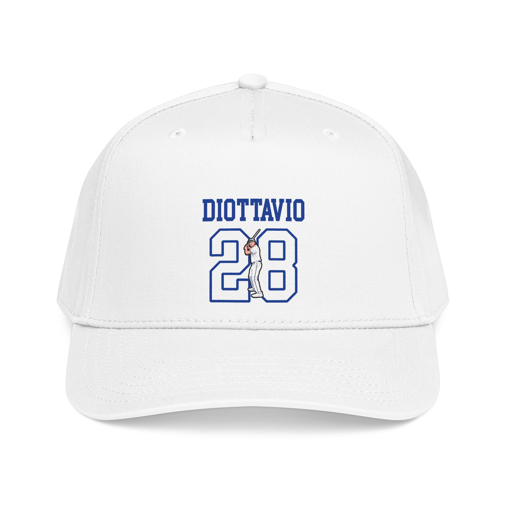 Baseball Cap — character_shirsey in White