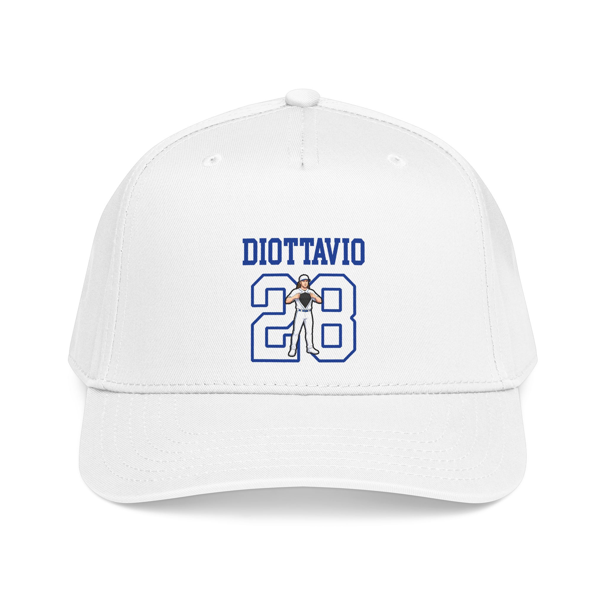 Baseball Cap — character_shirsey in White
