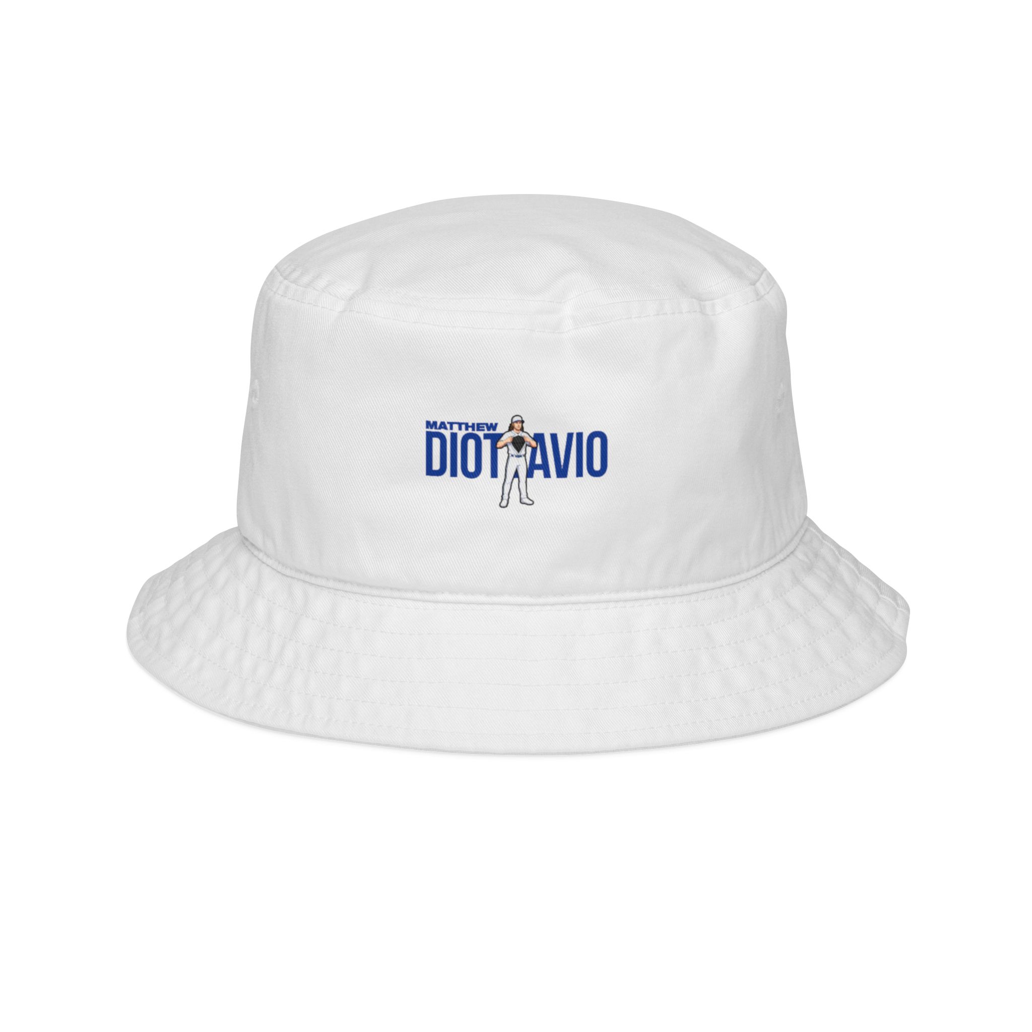 Bucket Hat — character_player_name in White