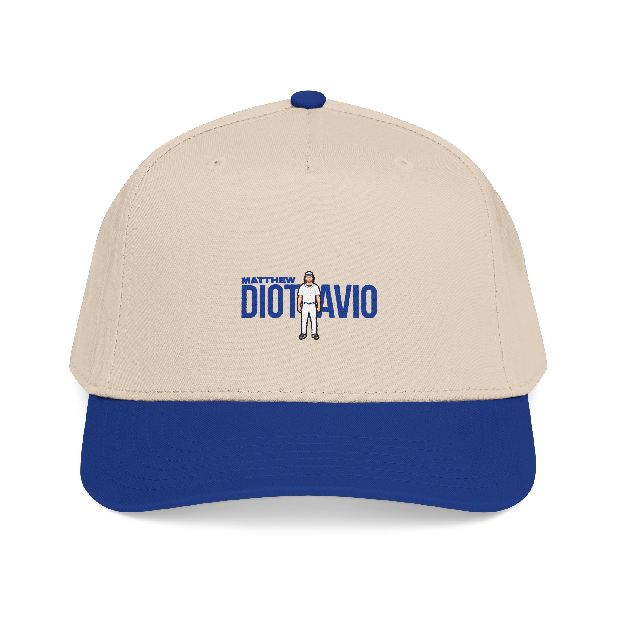 Baseball Cap — character_player_name in Royal / Natural
