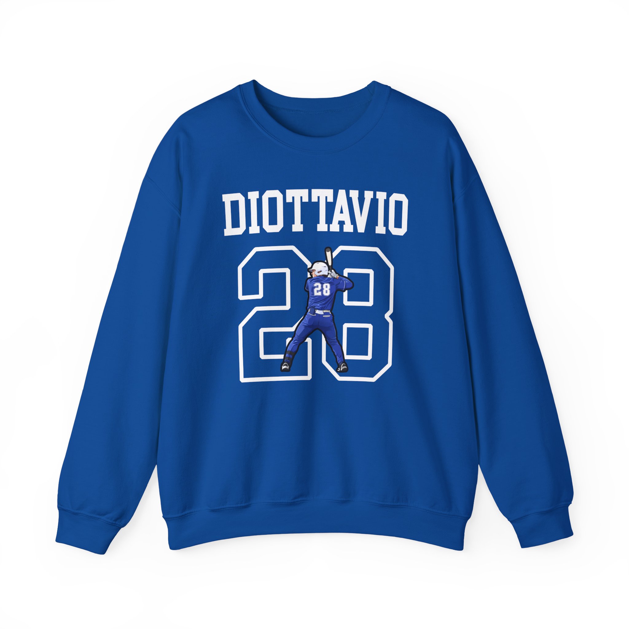 Crewneck Sweatshirt — character_shirsey in Royal