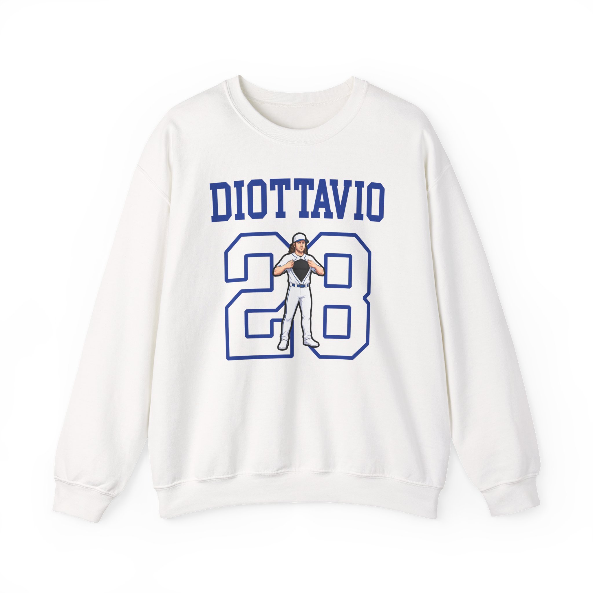 Crewneck Sweatshirt — character_shirsey in White