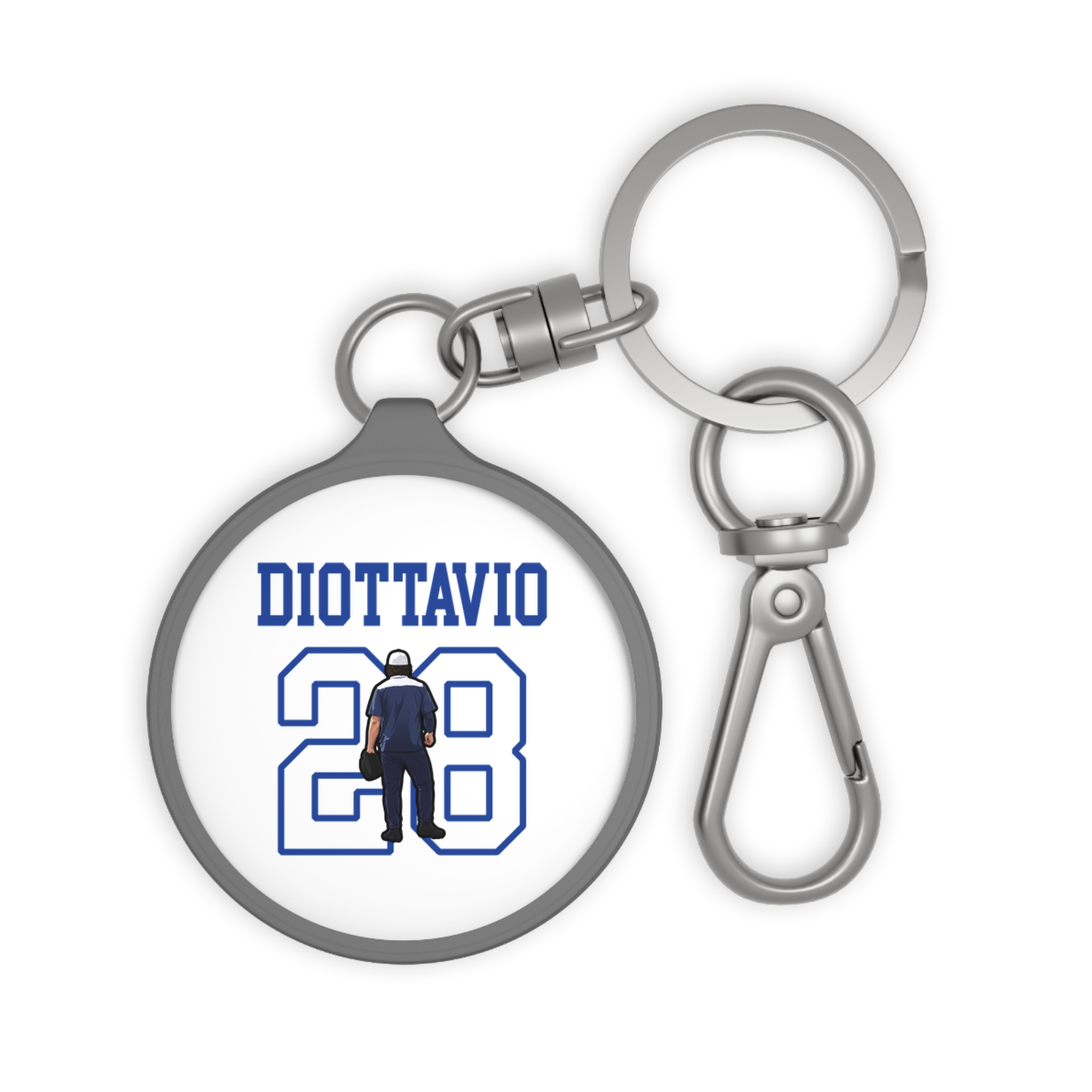 Keychain — character_shirsey in Grey