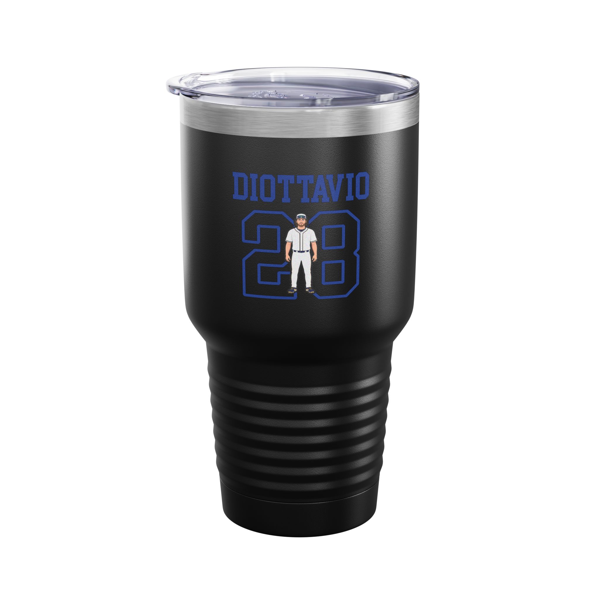 30oz Tumbler — character_shirsey in Black