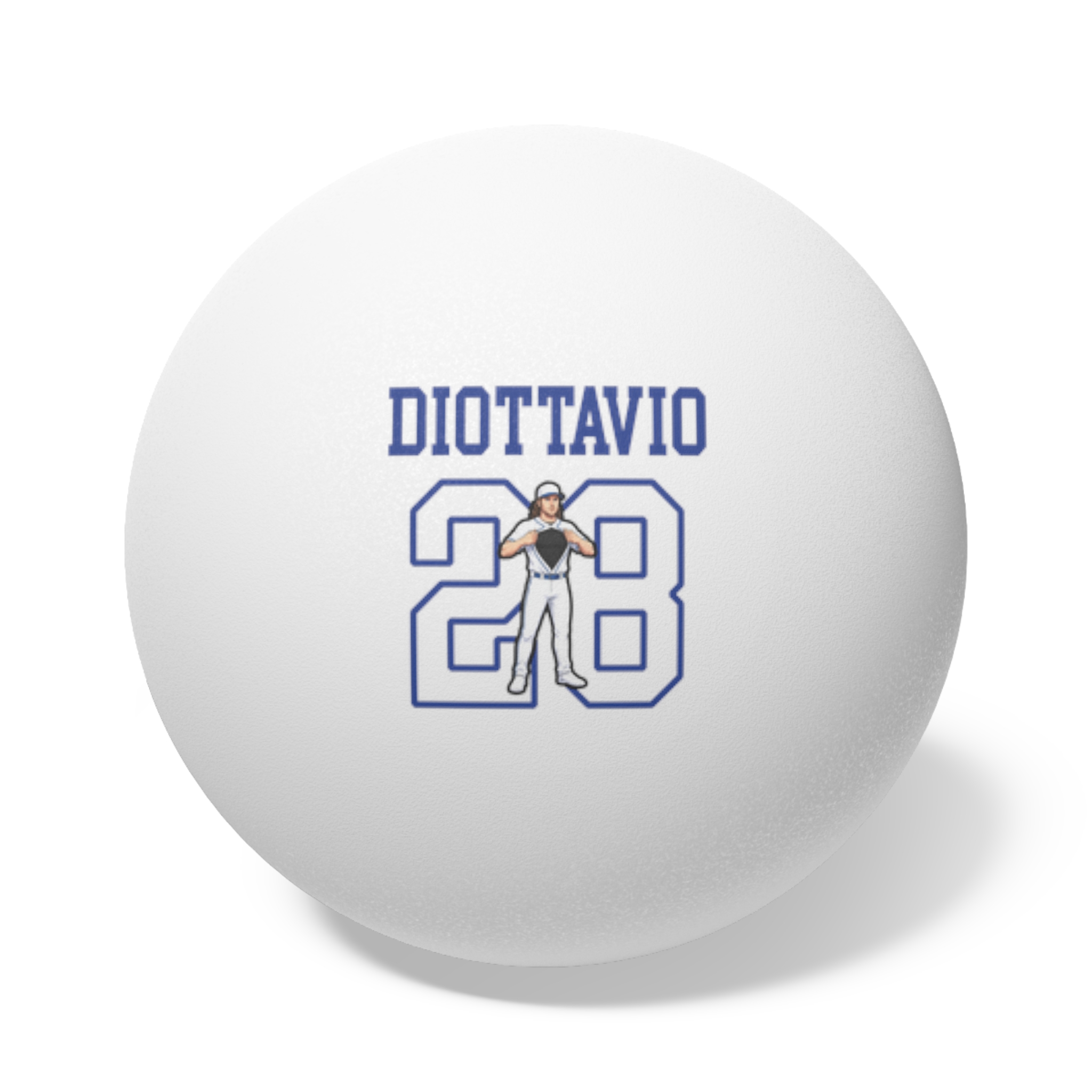 Ping Pong Balls, 6 pcs — character_shirsey in White