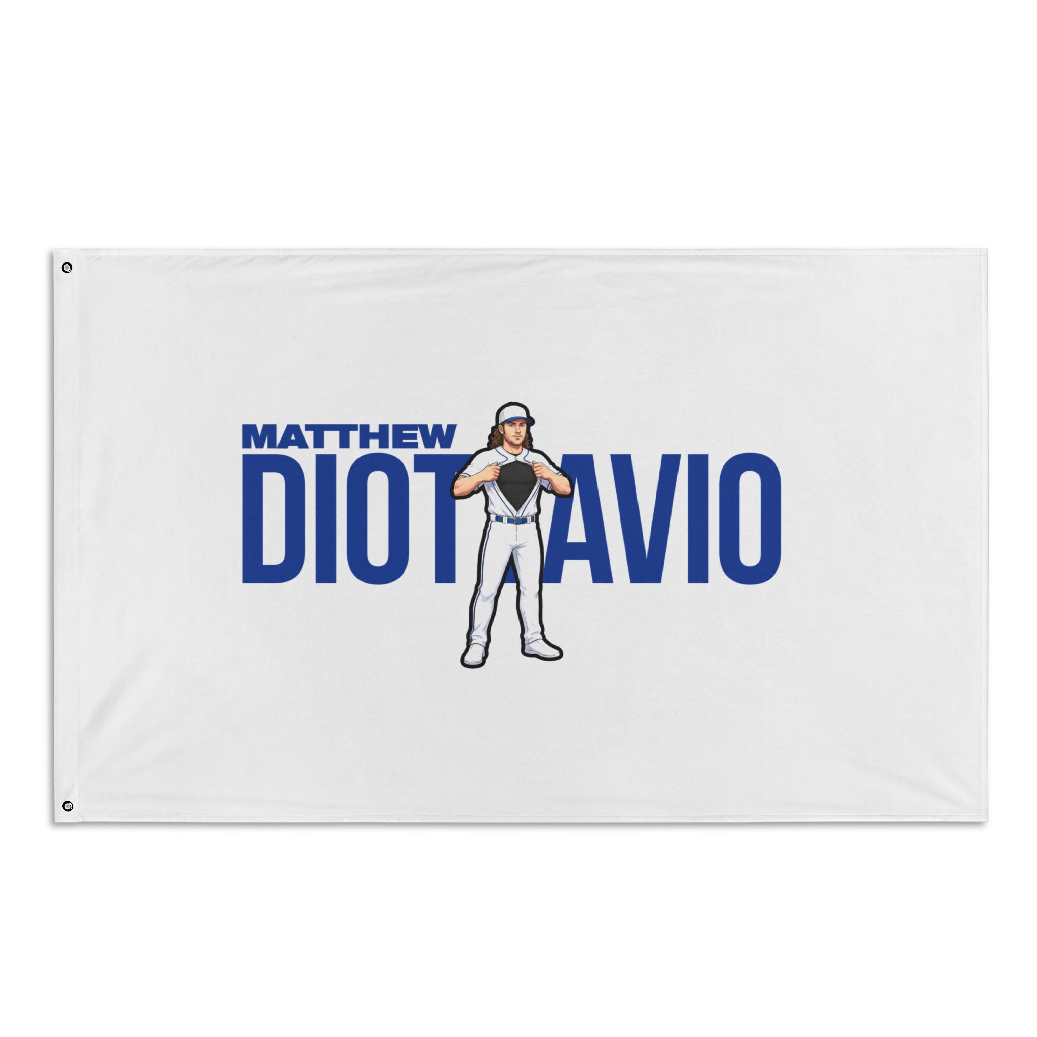 Flag (35 × 56 in) — character_player_name in Classic
