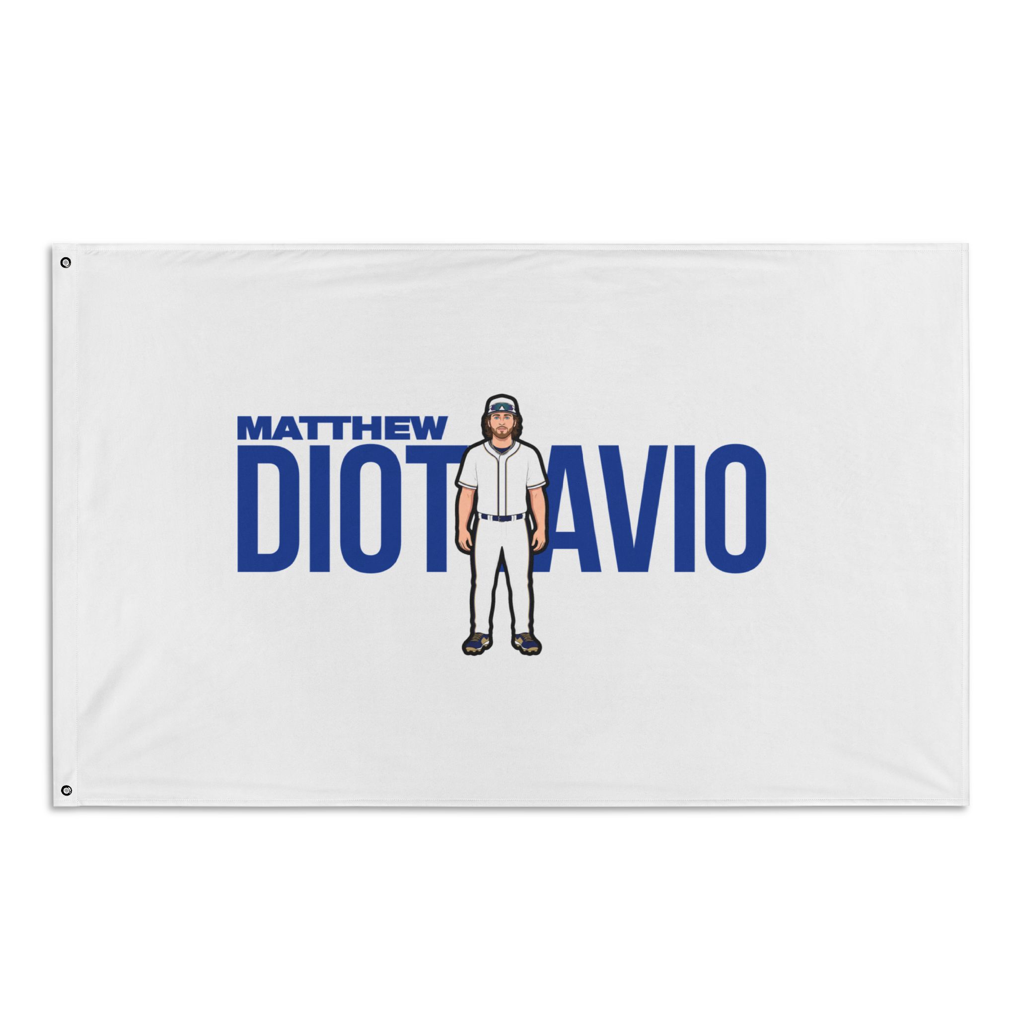 Flag (35 × 56 in) — character_player_name in Classic