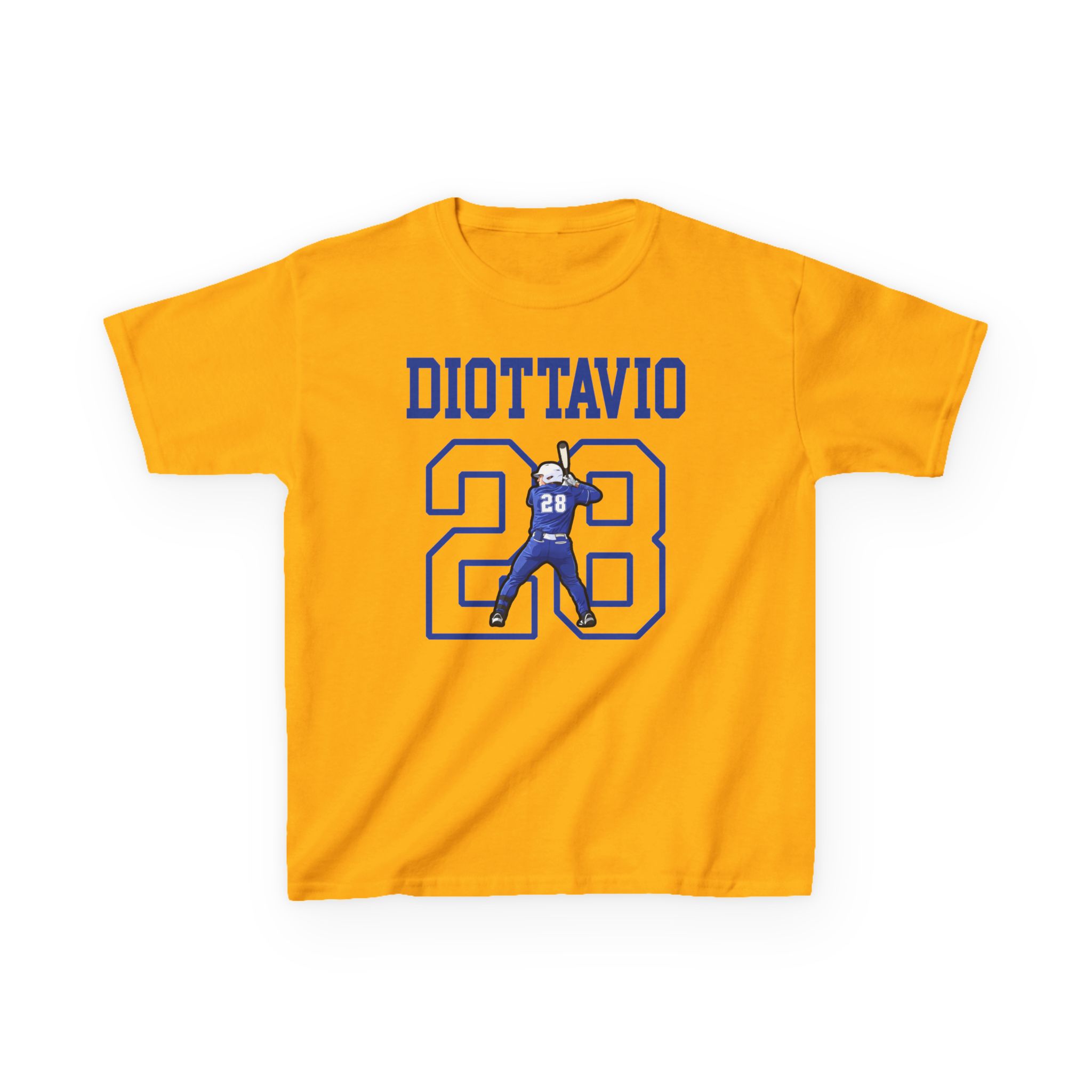 Youth Tee — character_shirsey in Gold