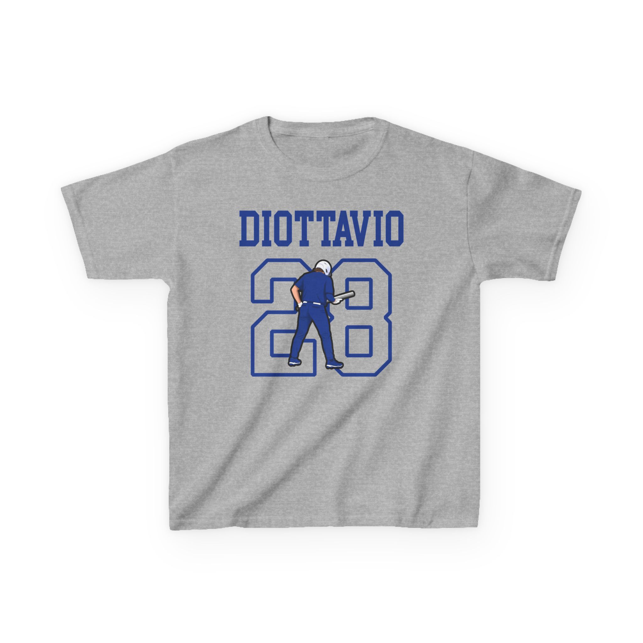 Youth Tee — character_shirsey in Grey