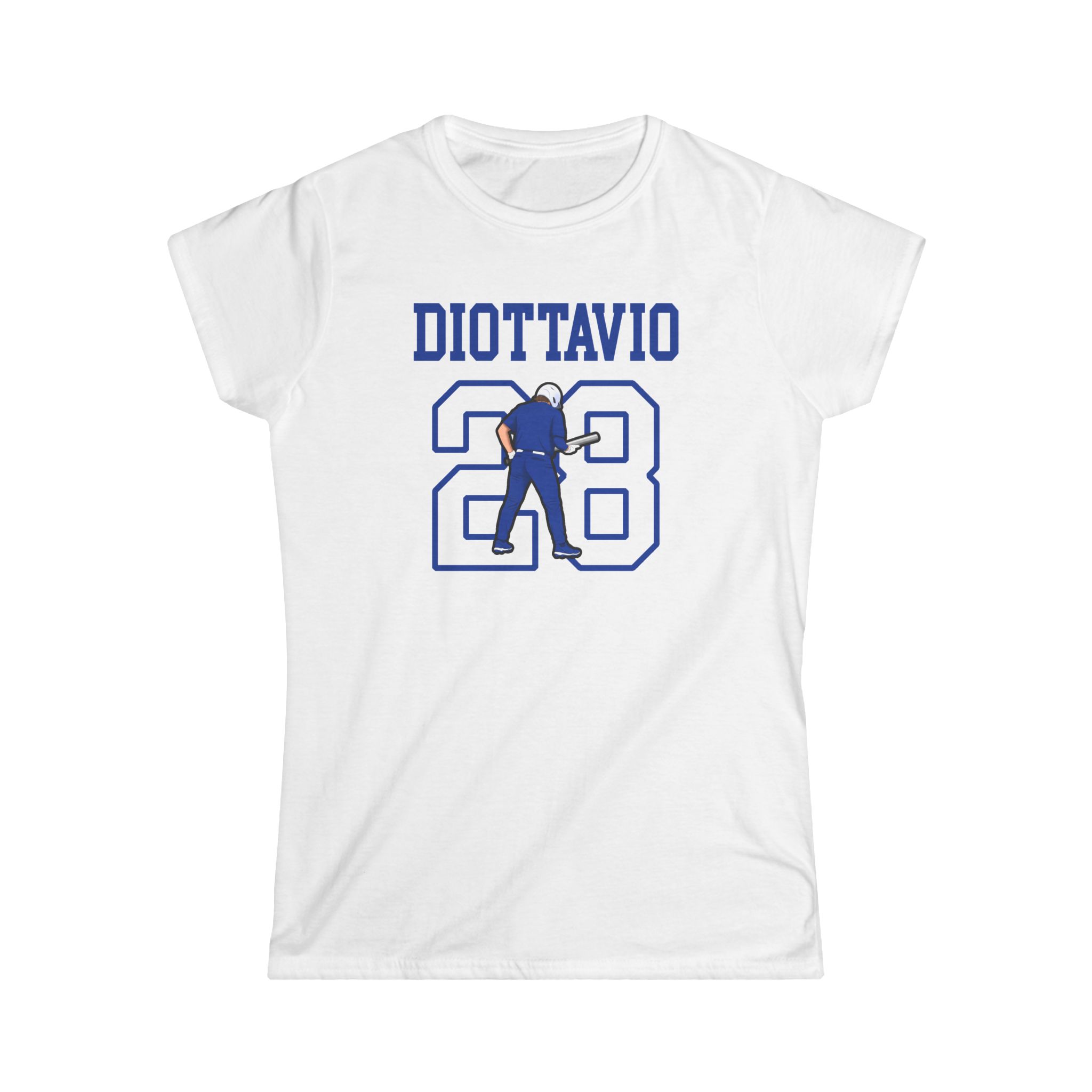 Women's Softstyle Tee — character_shirsey in White