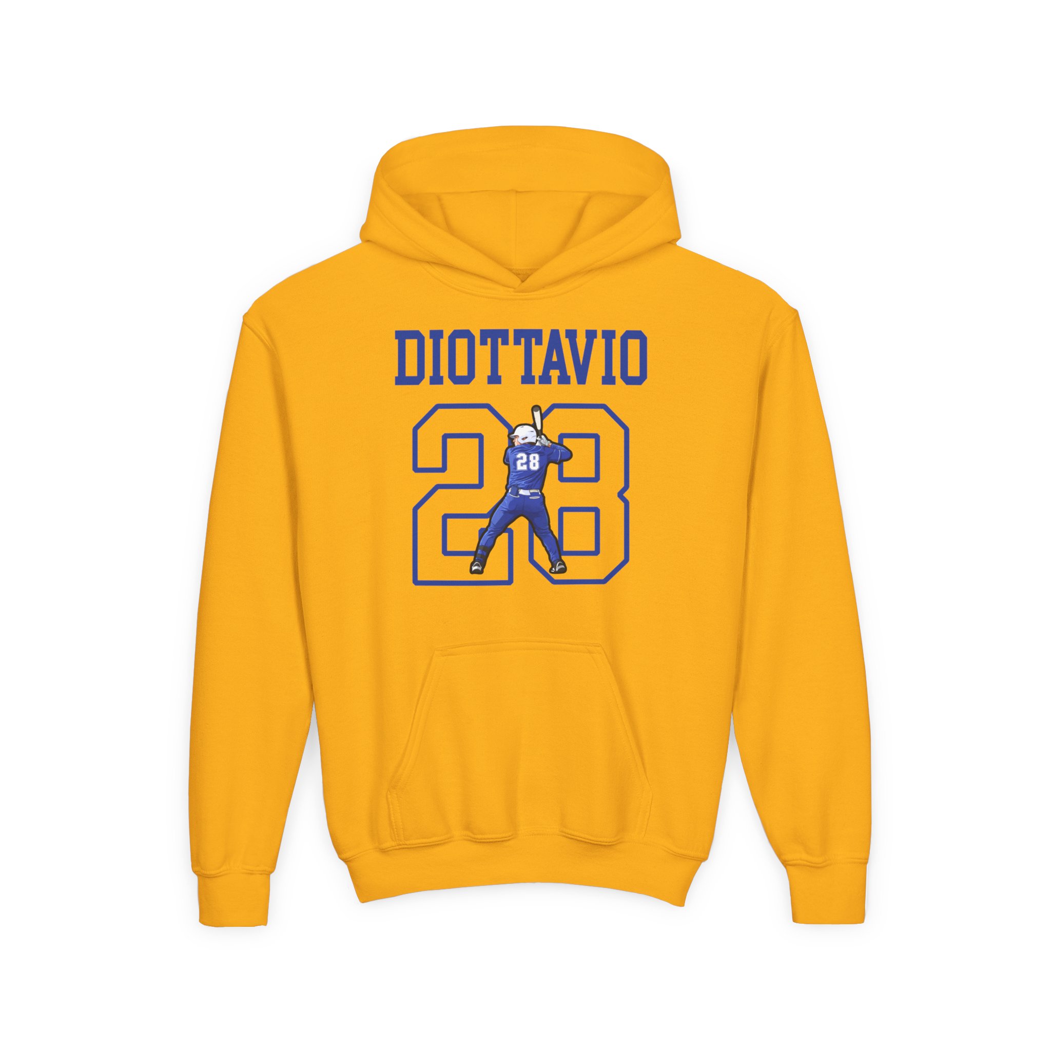 Youth Hoodie — character_shirsey in Gold