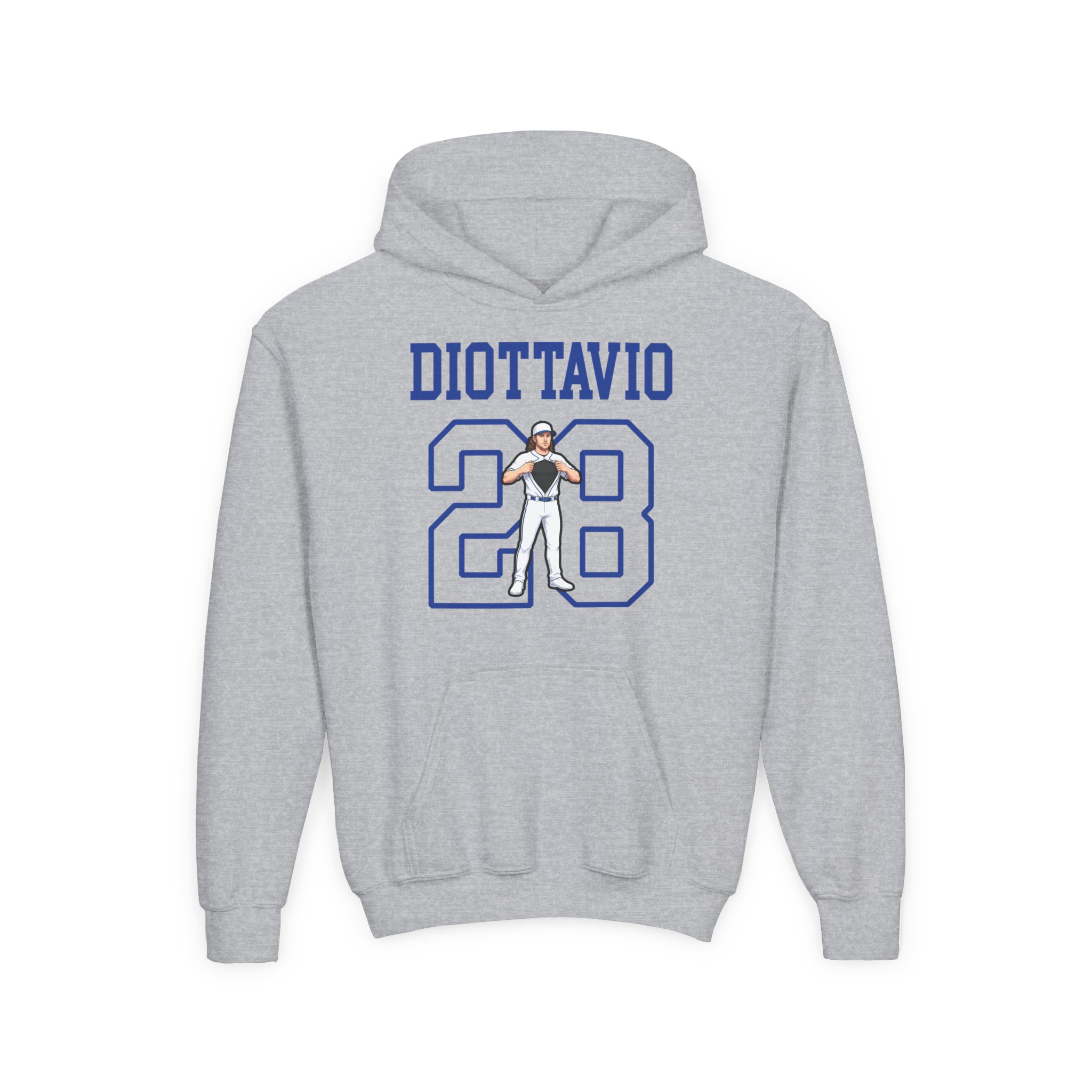 Youth Hoodie — character_shirsey in Grey