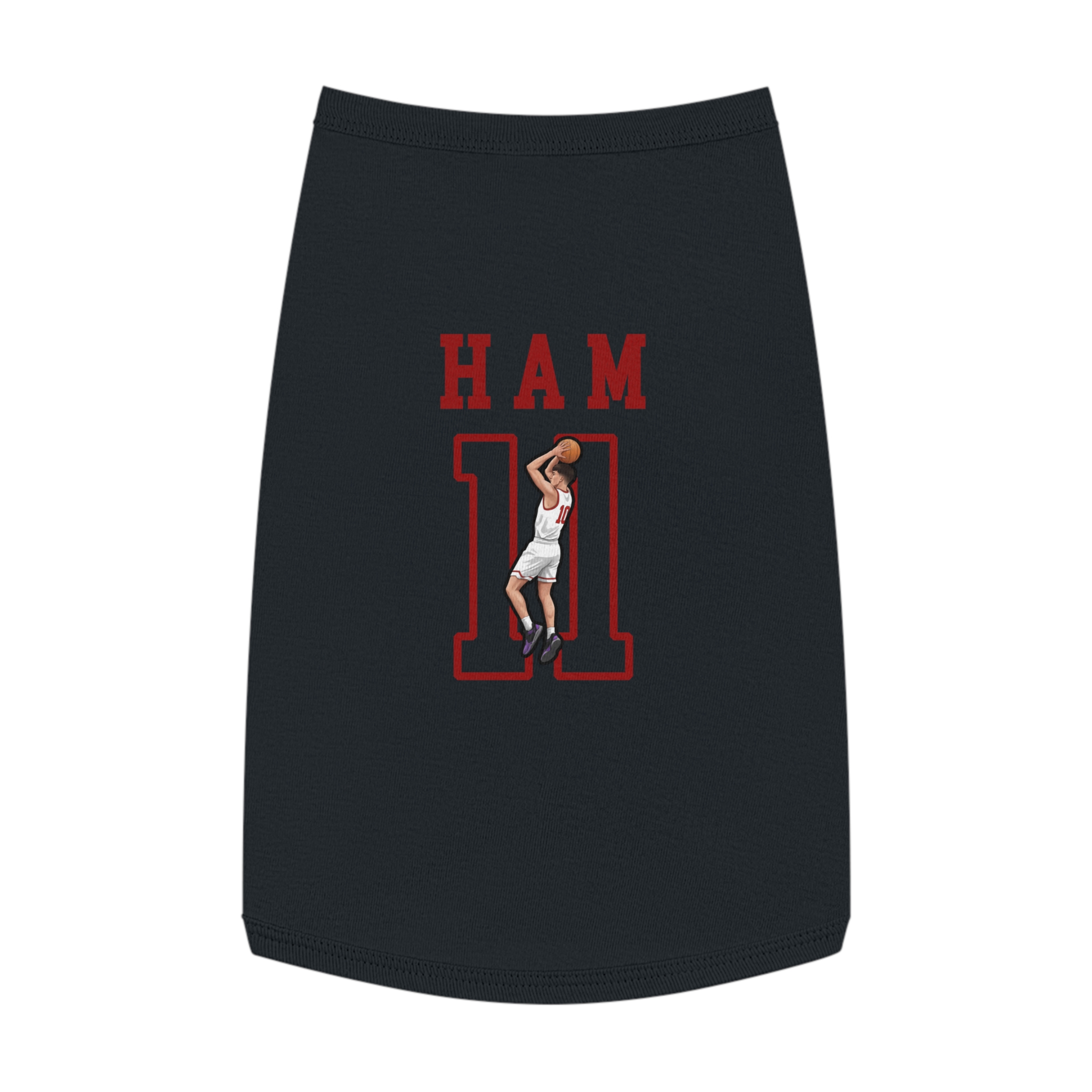 Pet Tank Top — character_shirsey in Black