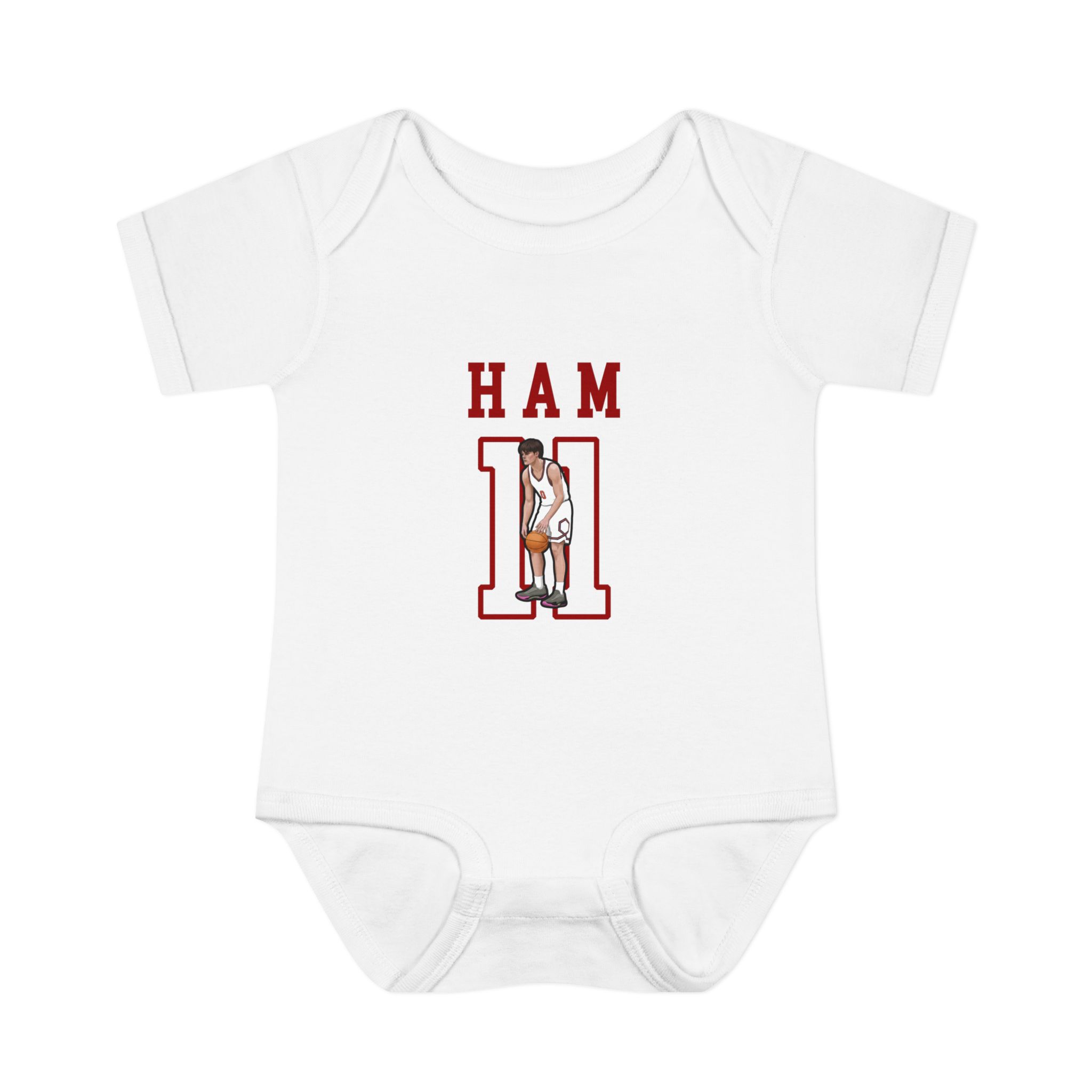 Baby Onesie — character_shirsey in White