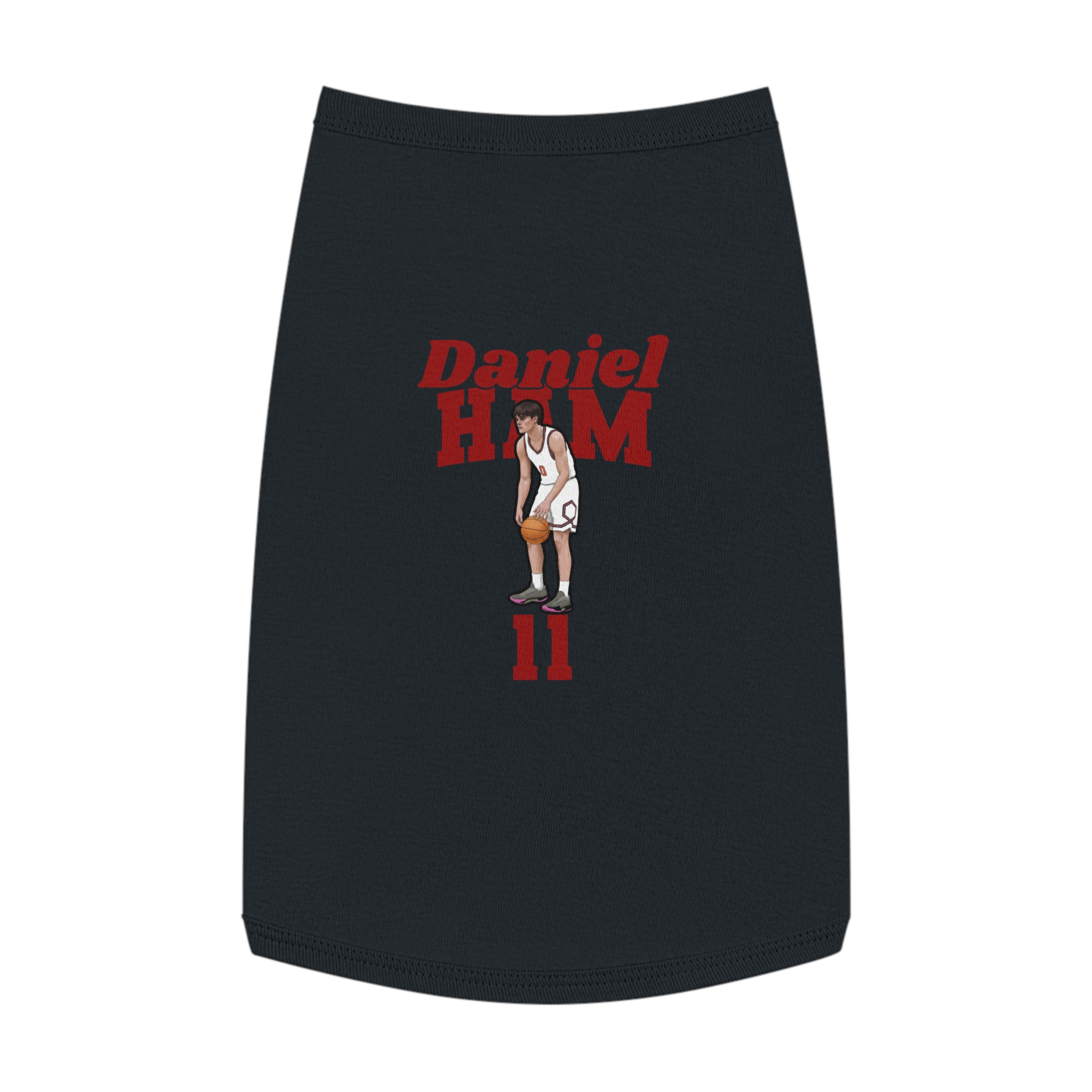 Pet Tank Top — character_signature_arch in White