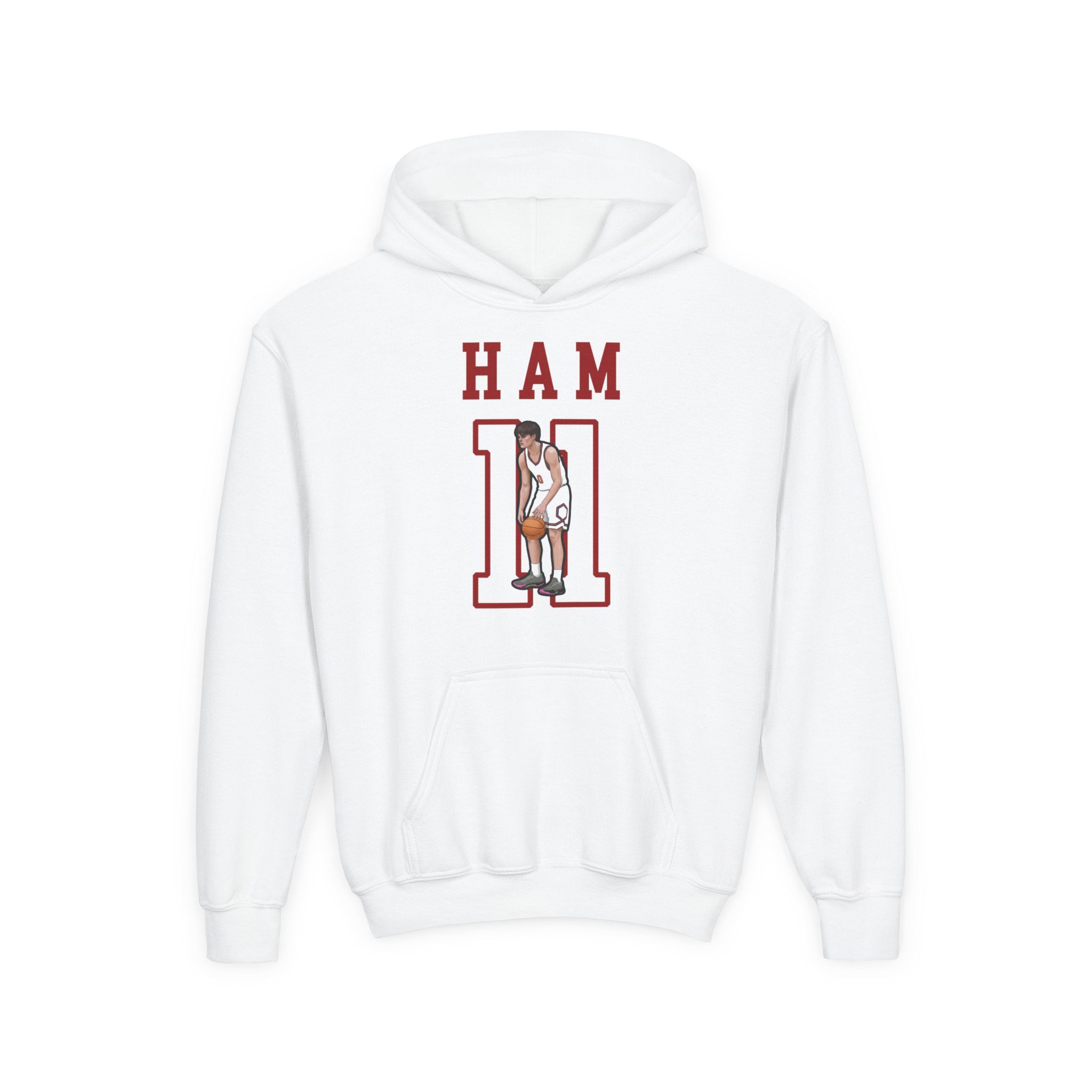 Youth Hoodie — character_shirsey in White