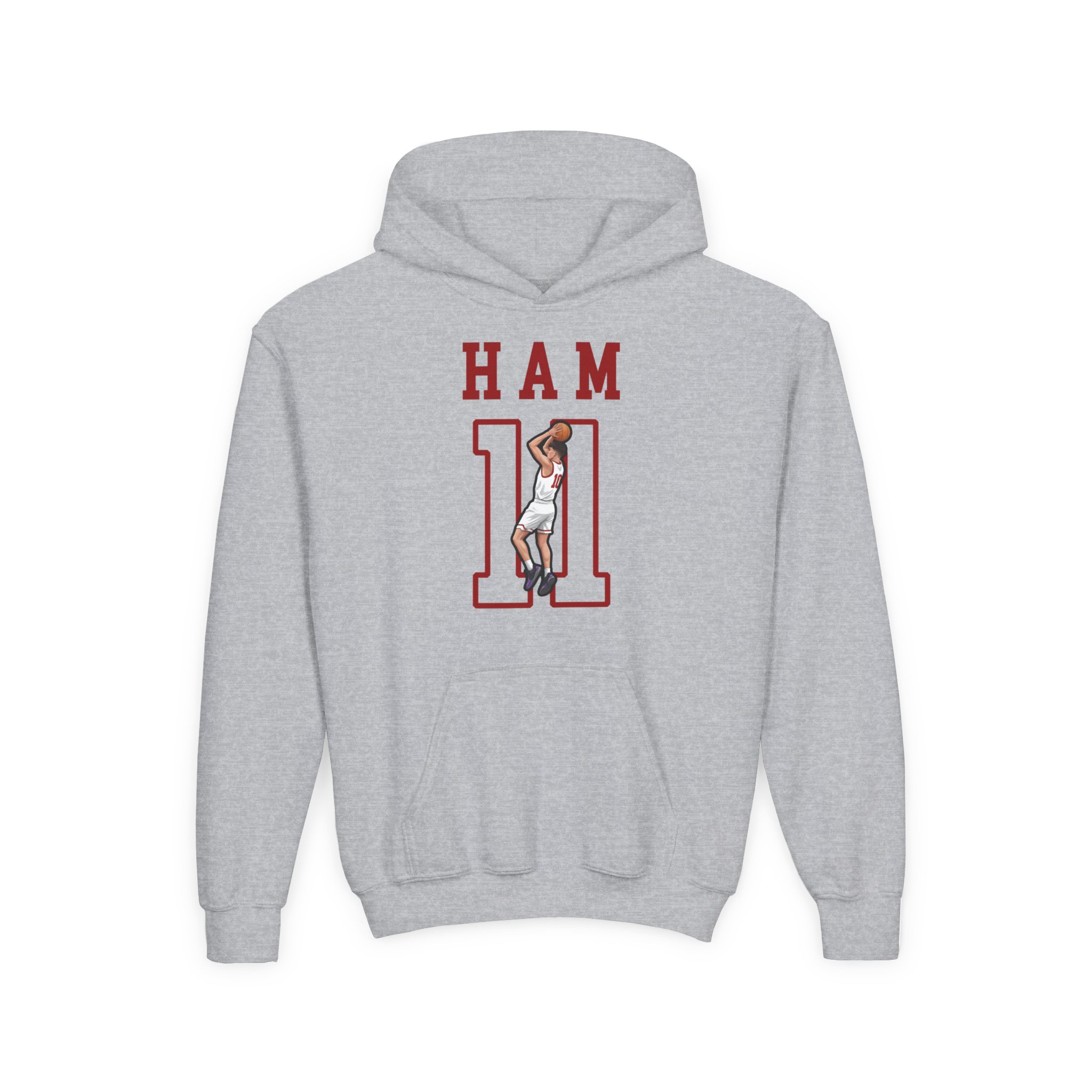 Youth Hoodie — character_shirsey in Grey
