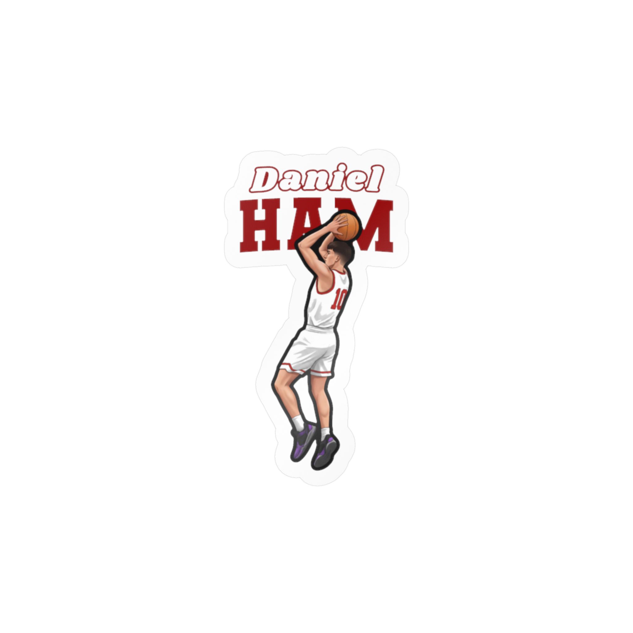 Vinyl Sticker — character_name_arch in Classic