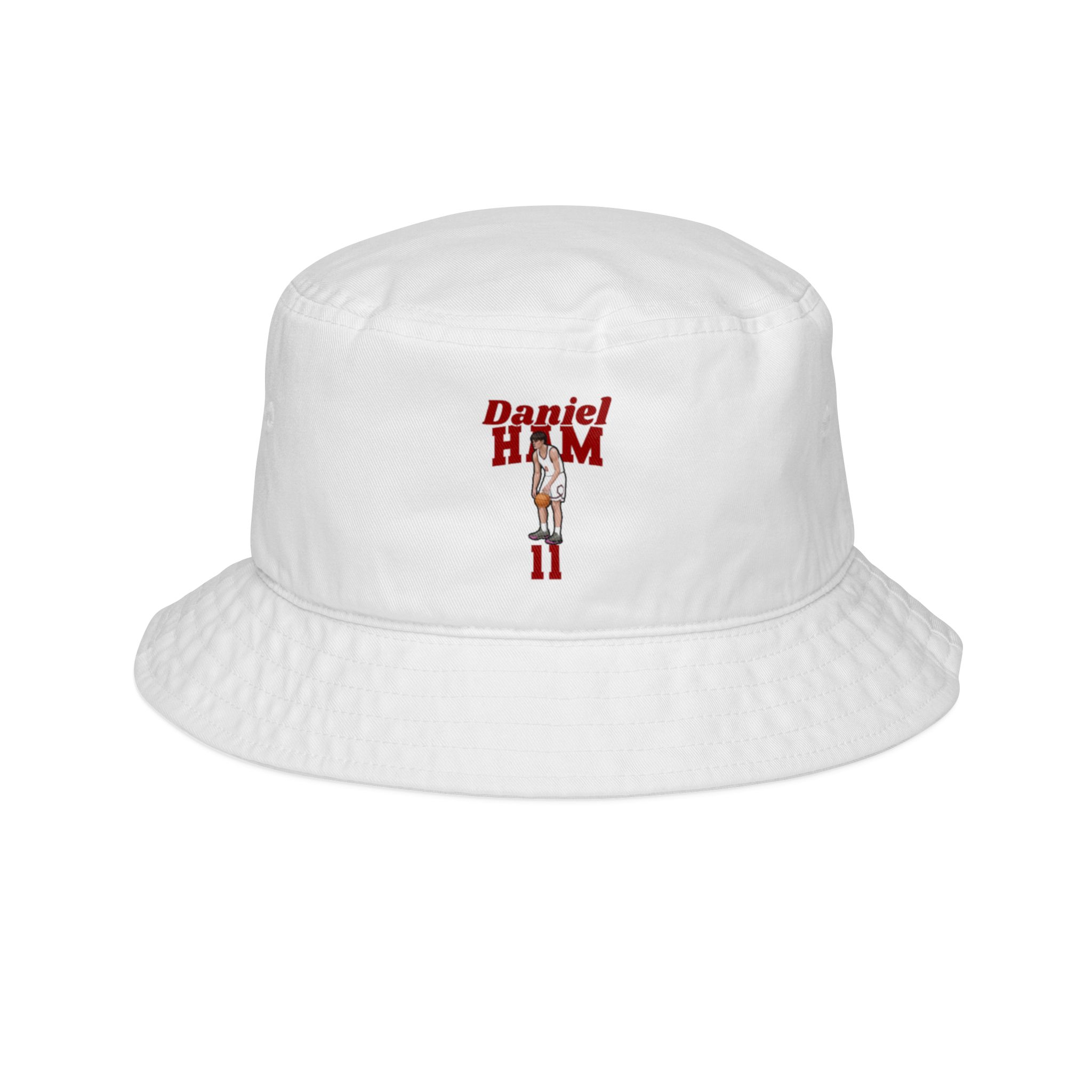 Bucket Hat — character_signature_arch in White