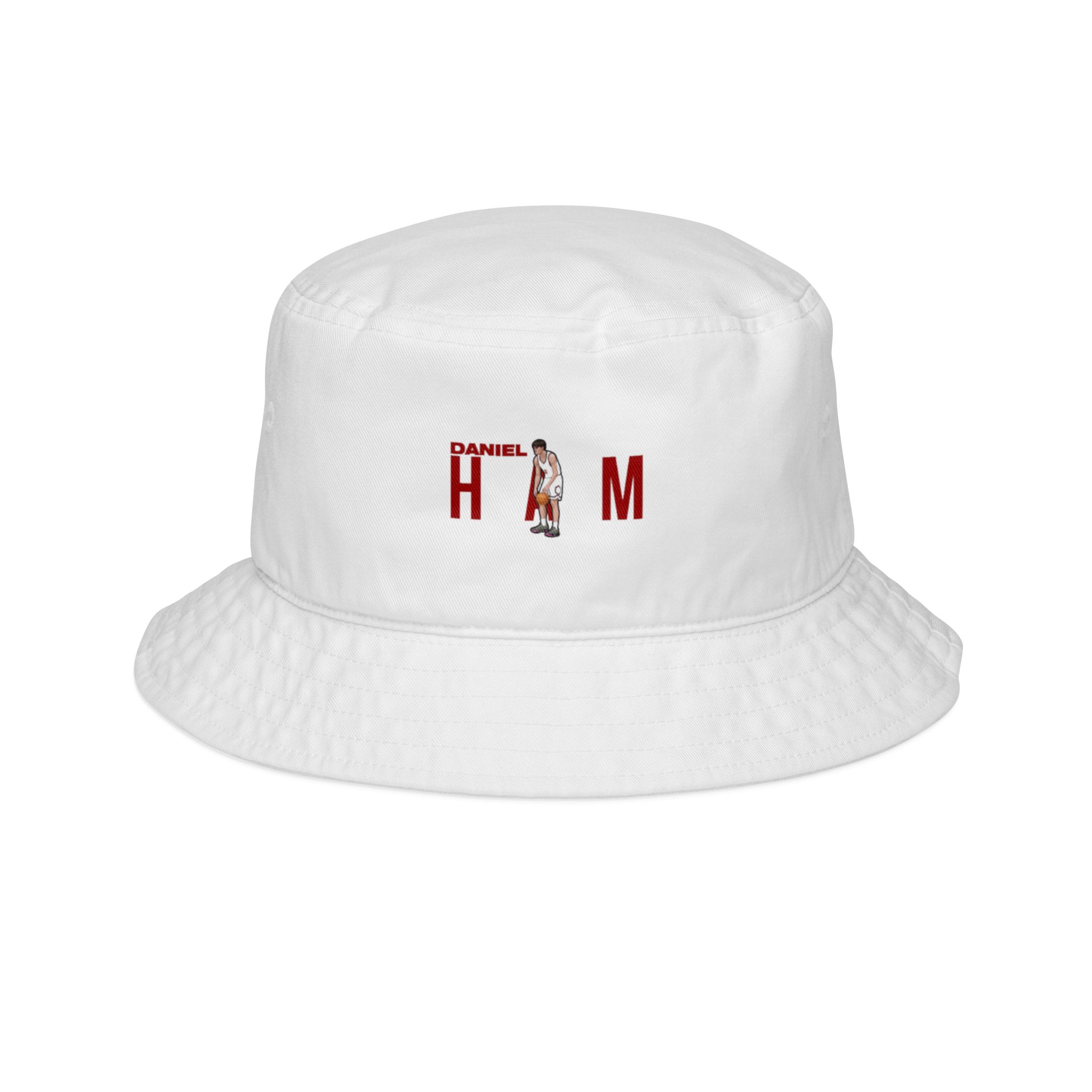 Bucket Hat — character_player_name in White