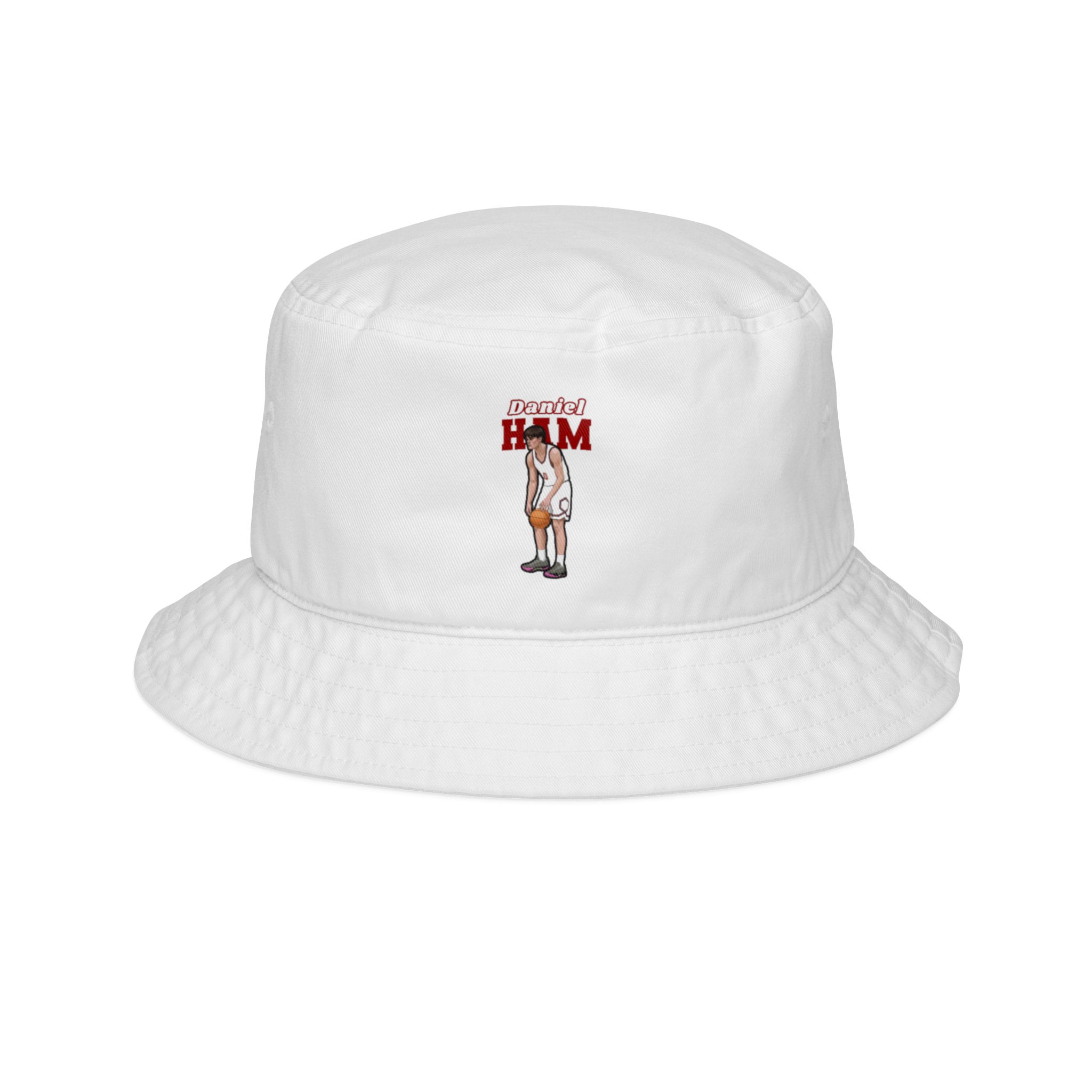 Bucket Hat — character_name_arch in White