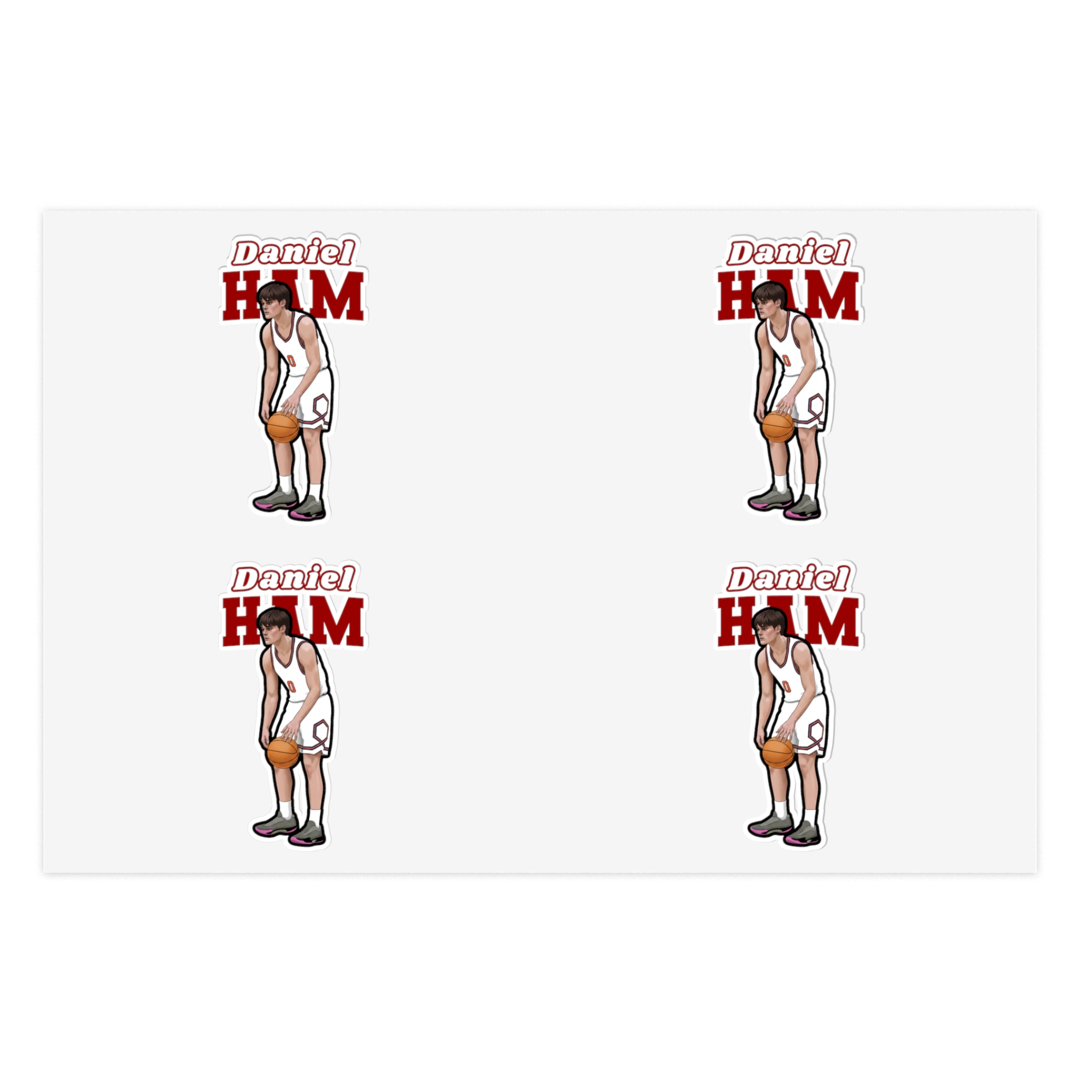 Sticker Sheet — character_name_arch in Classic