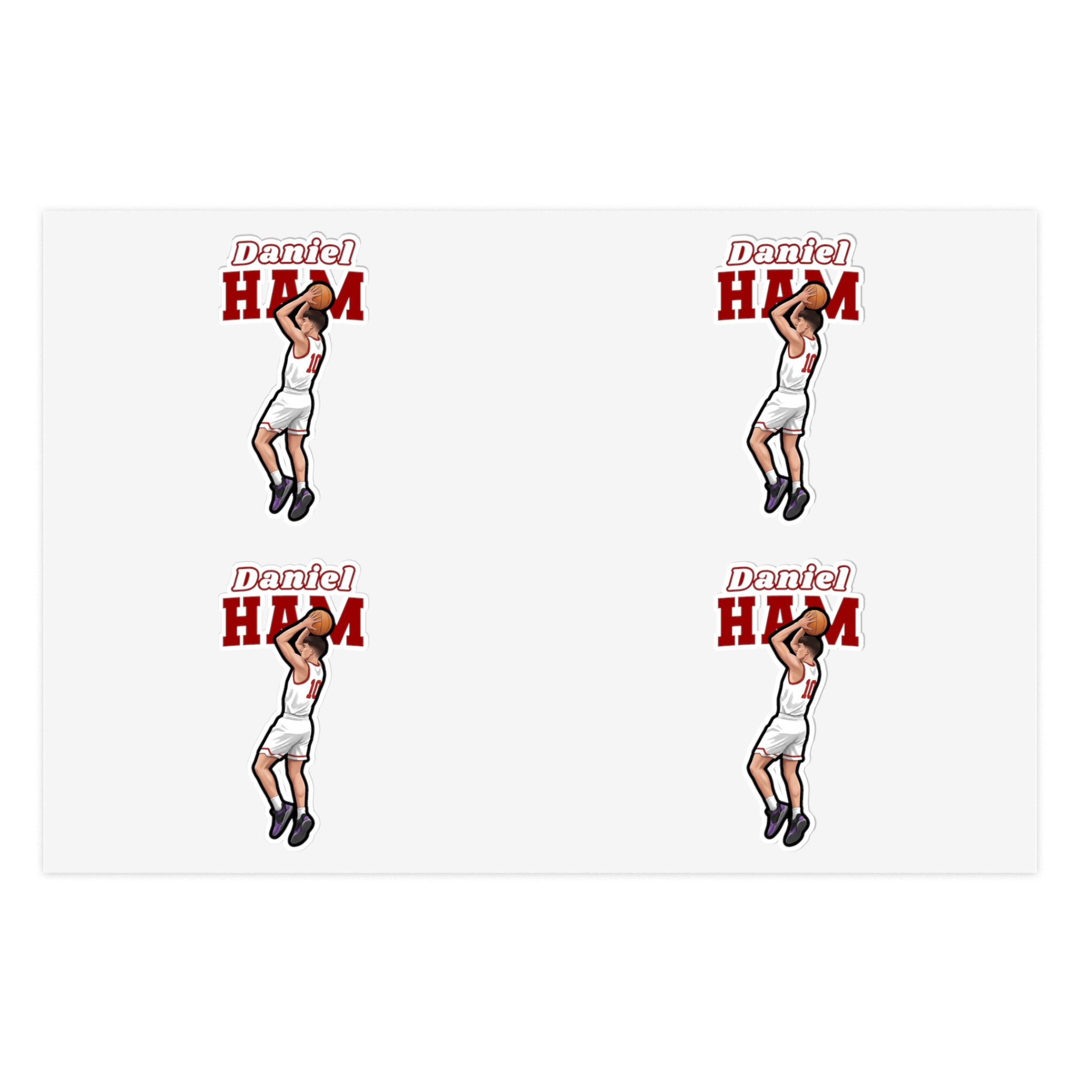 Sticker Sheet — character_name_arch in Classic