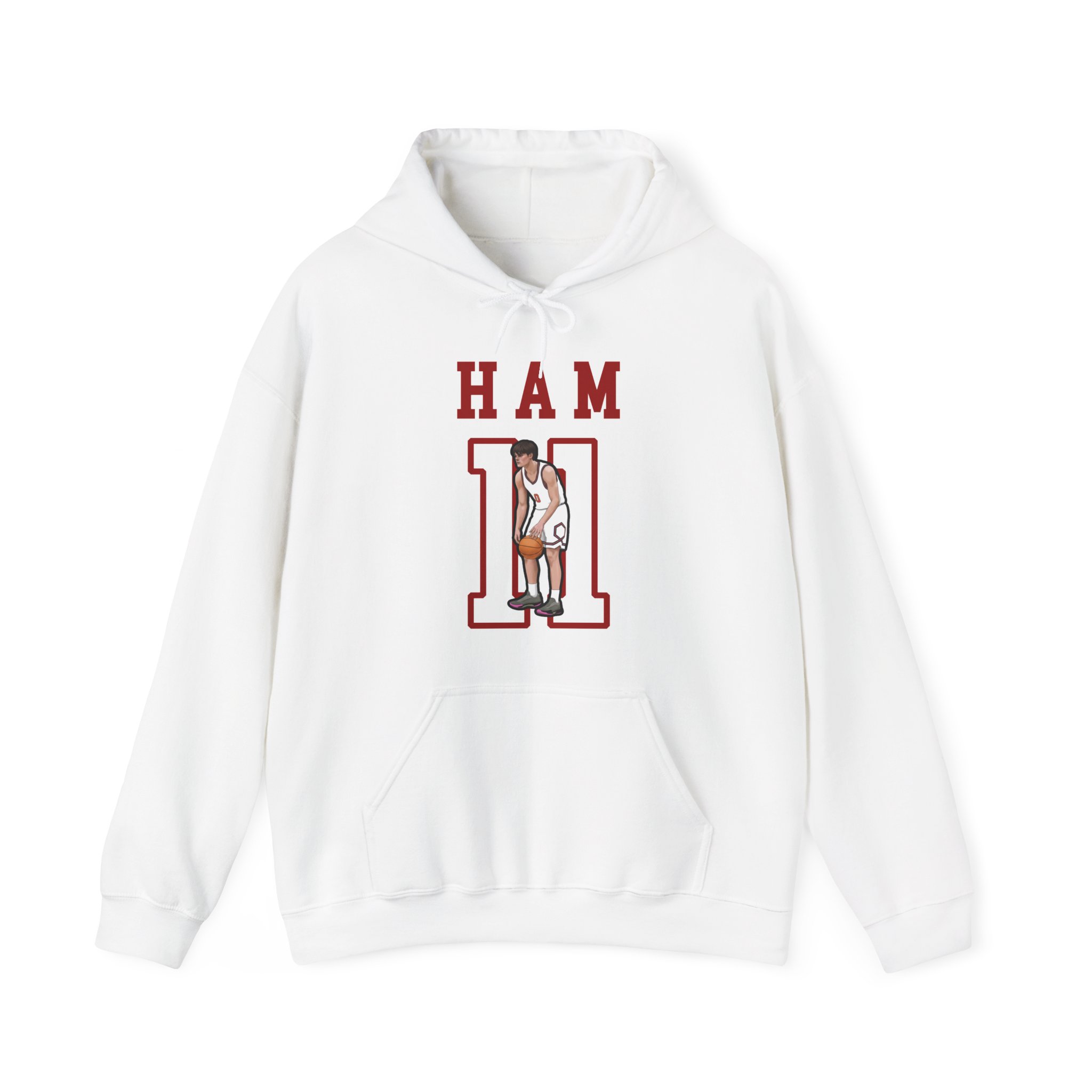 Hoodie — character_shirsey in White
