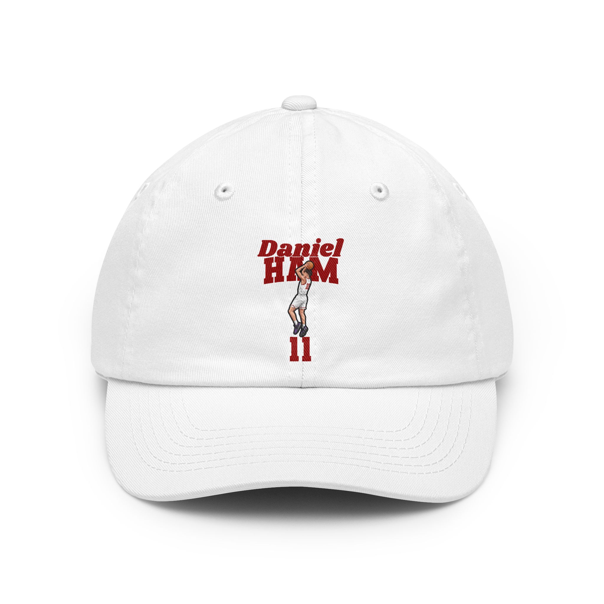 Classic Cap — character_signature_arch in White