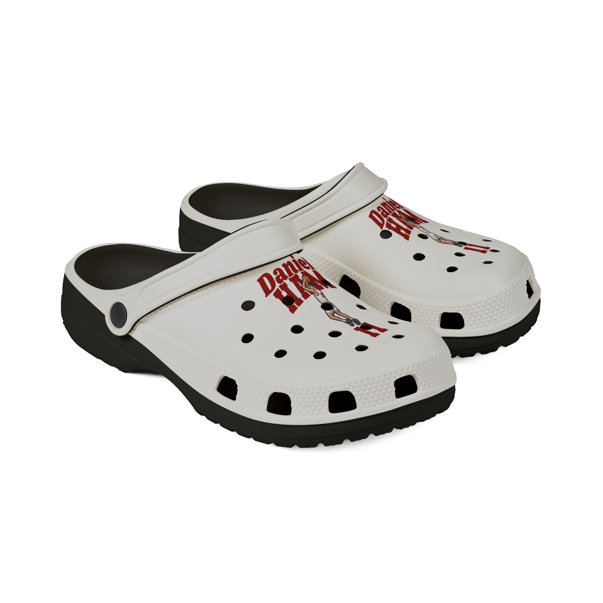 Rubber Clogs — character_signature_arch in Black