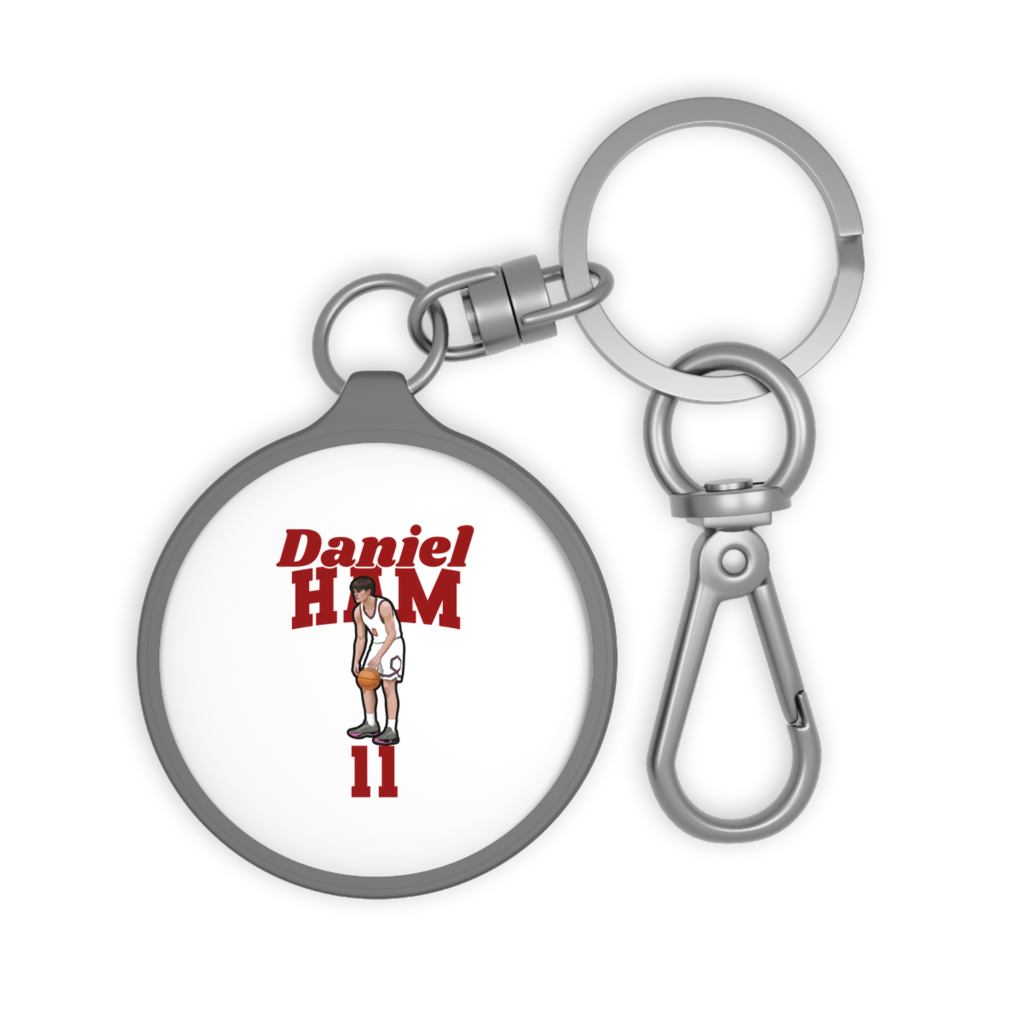 Keychain — character_signature_arch in Grey