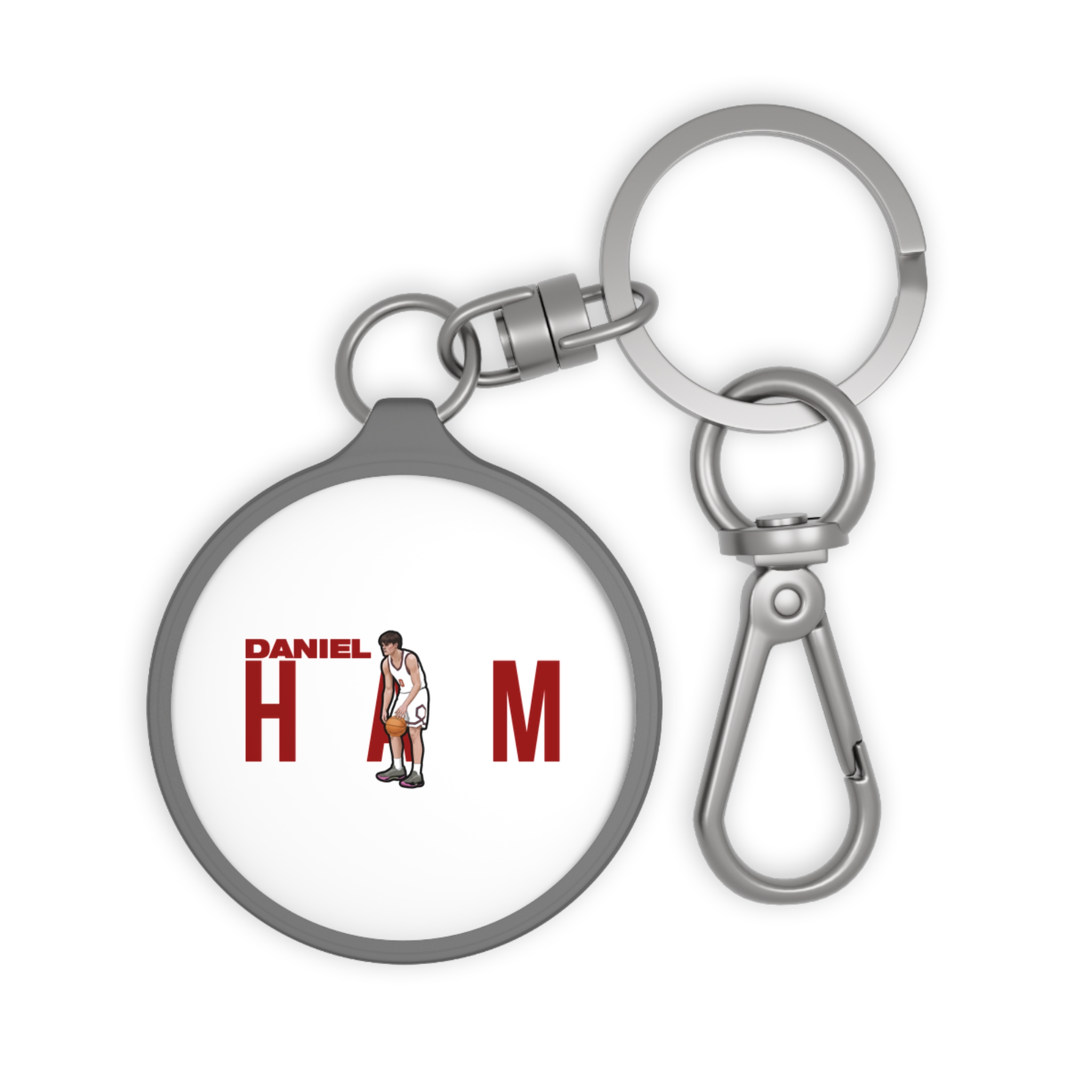 Keychain — character_player_name in Grey