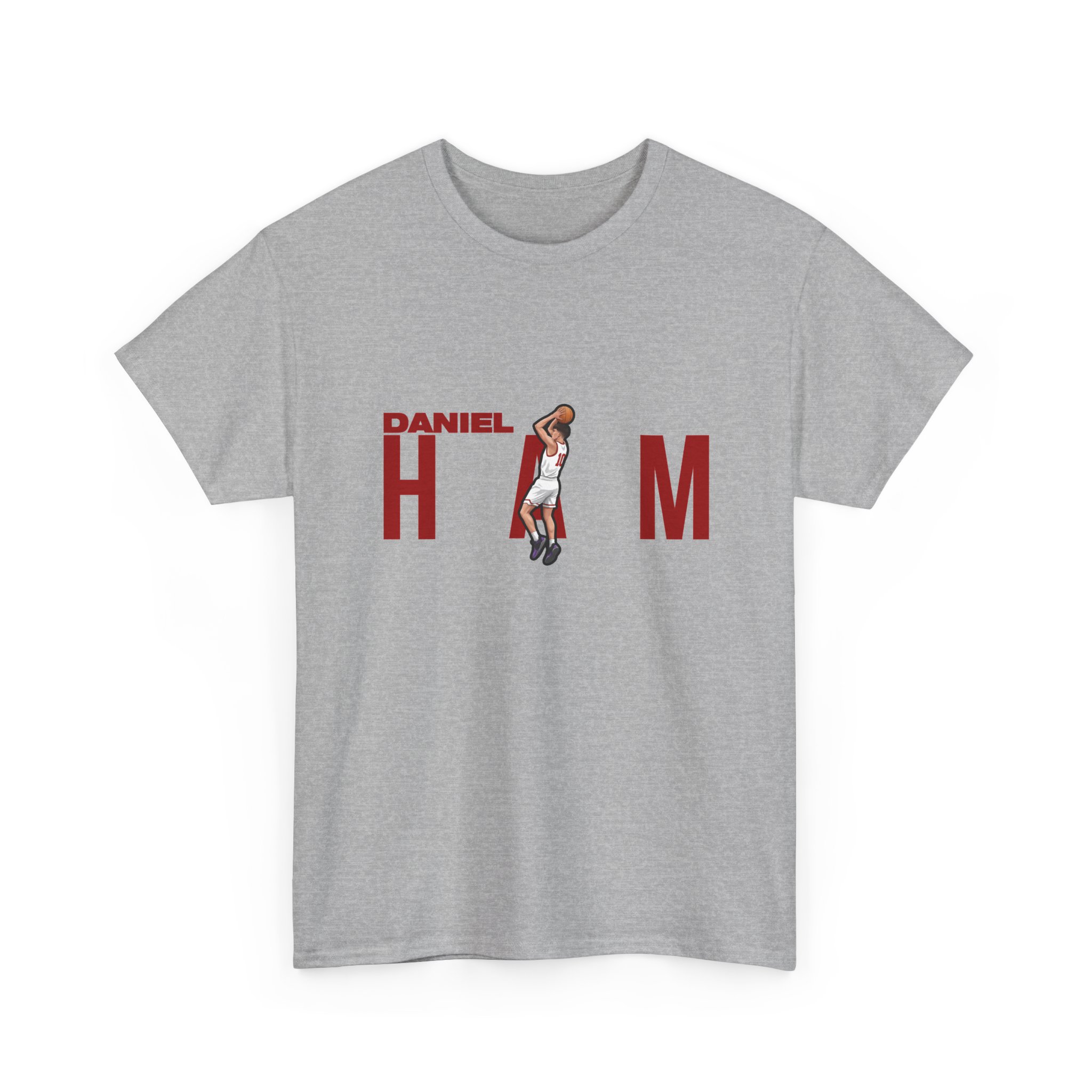 Tee — character_player_name in Grey
