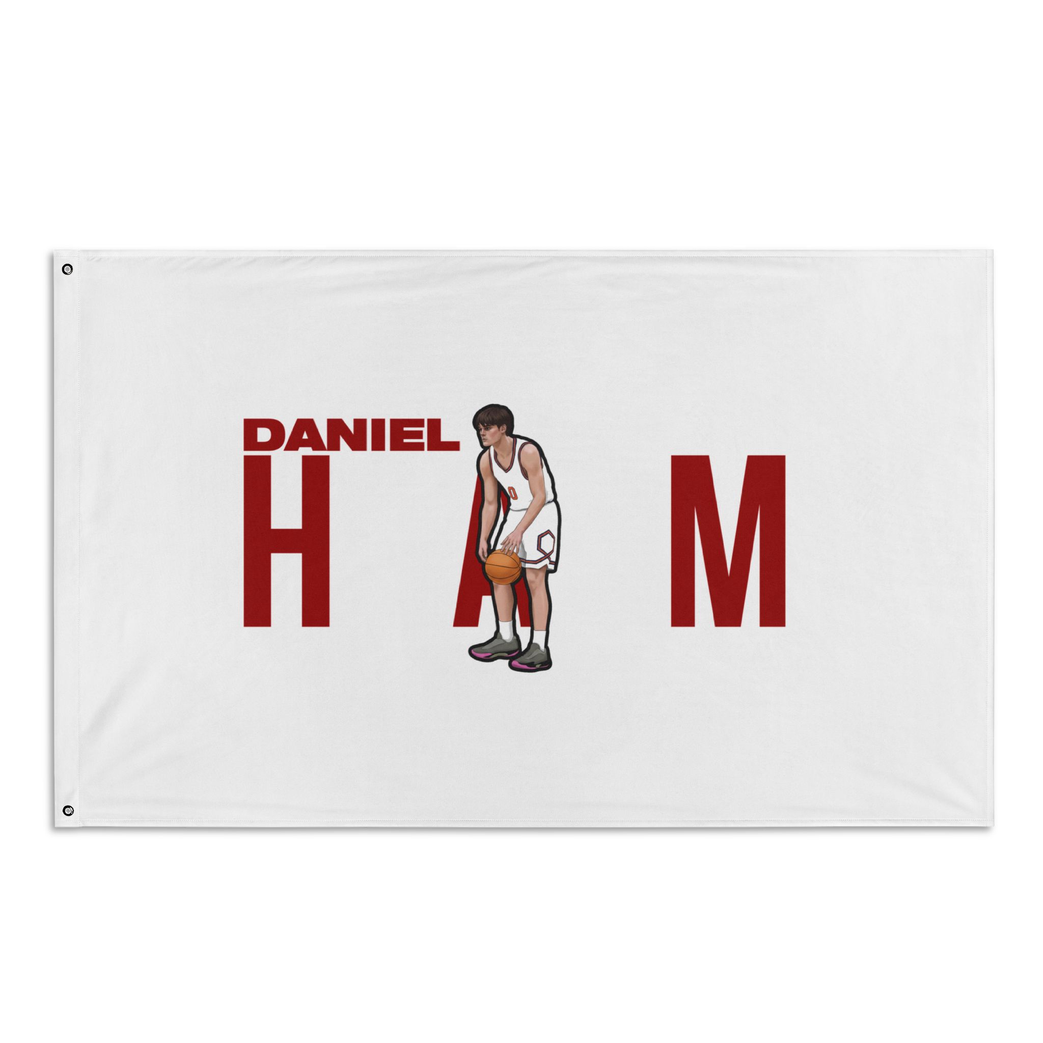 Flag (35 × 56 in) — character_player_name in Classic